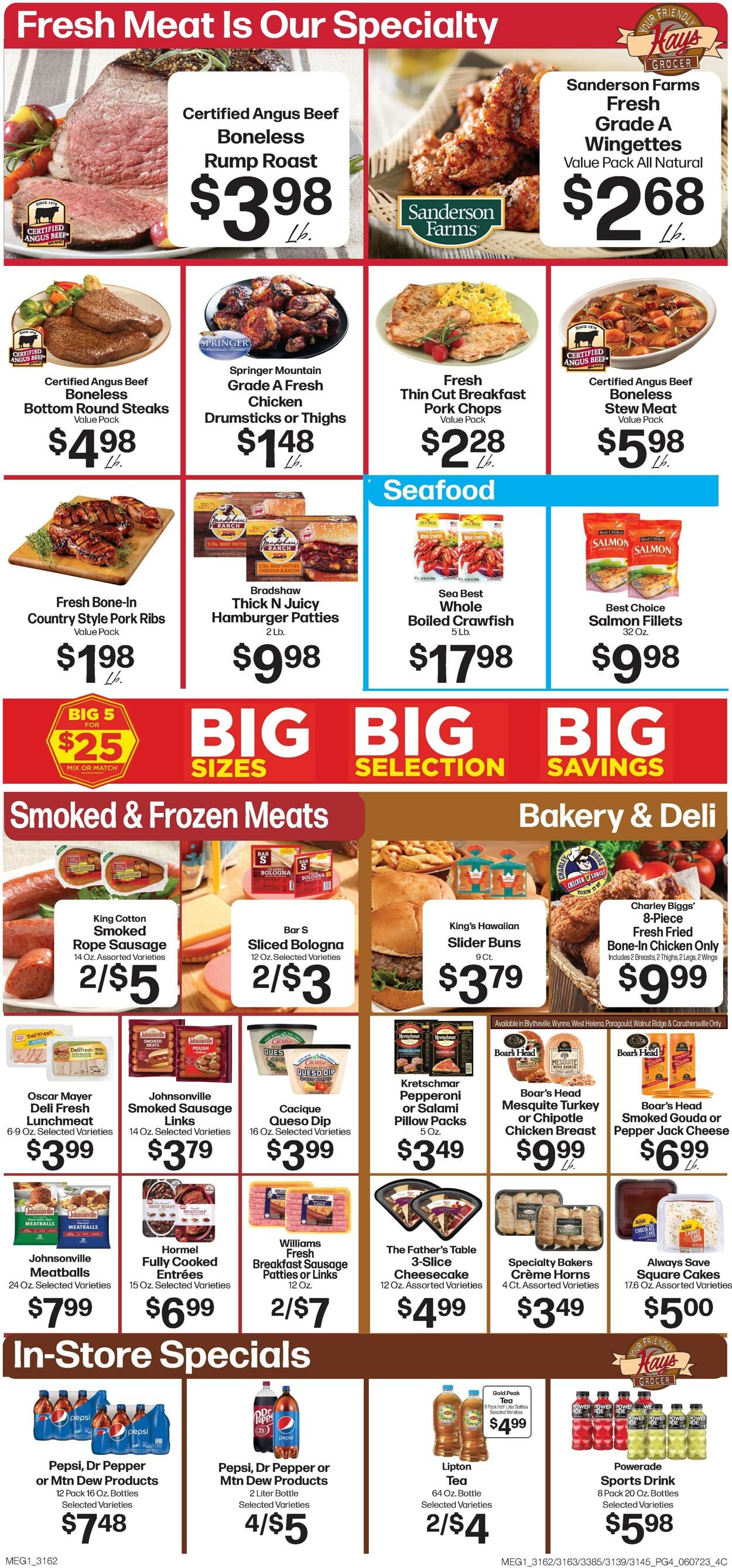 Hays Supermarket Weekly Ad Circular - valid 06/07-06/13/2023 (Page 6)