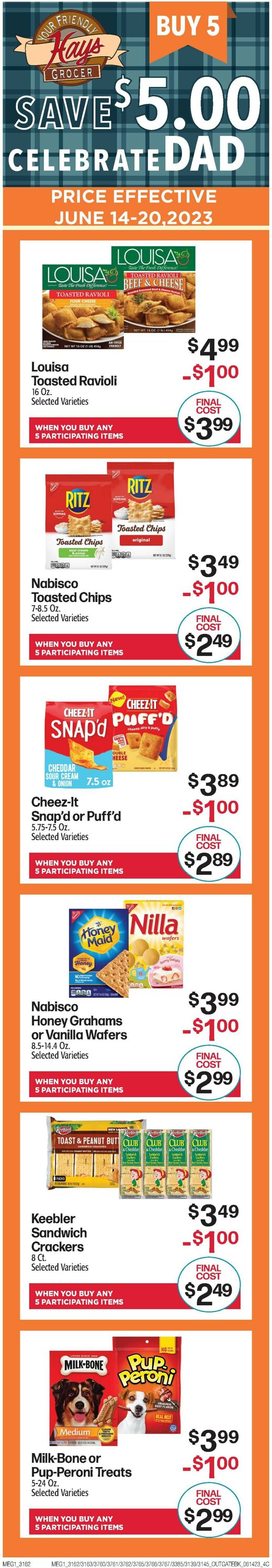 Hays Supermarket Weekly Ad Circular - valid 06/14-06/20/2023 (Page 2)