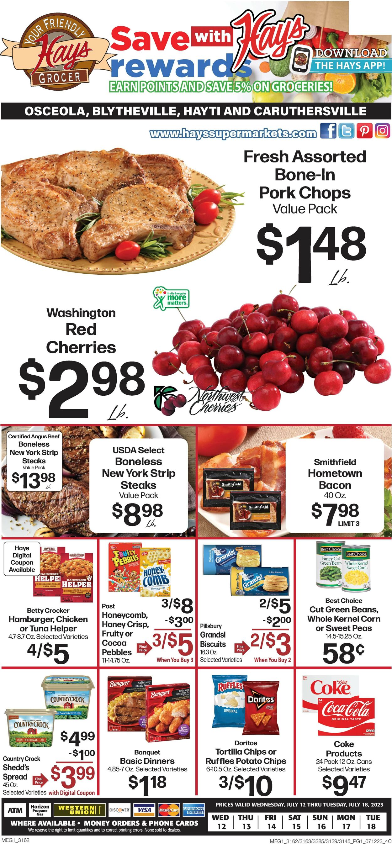 Hays Supermarket Weekly Ad Circular - valid 07/12-07/18/2023 (Page 3)