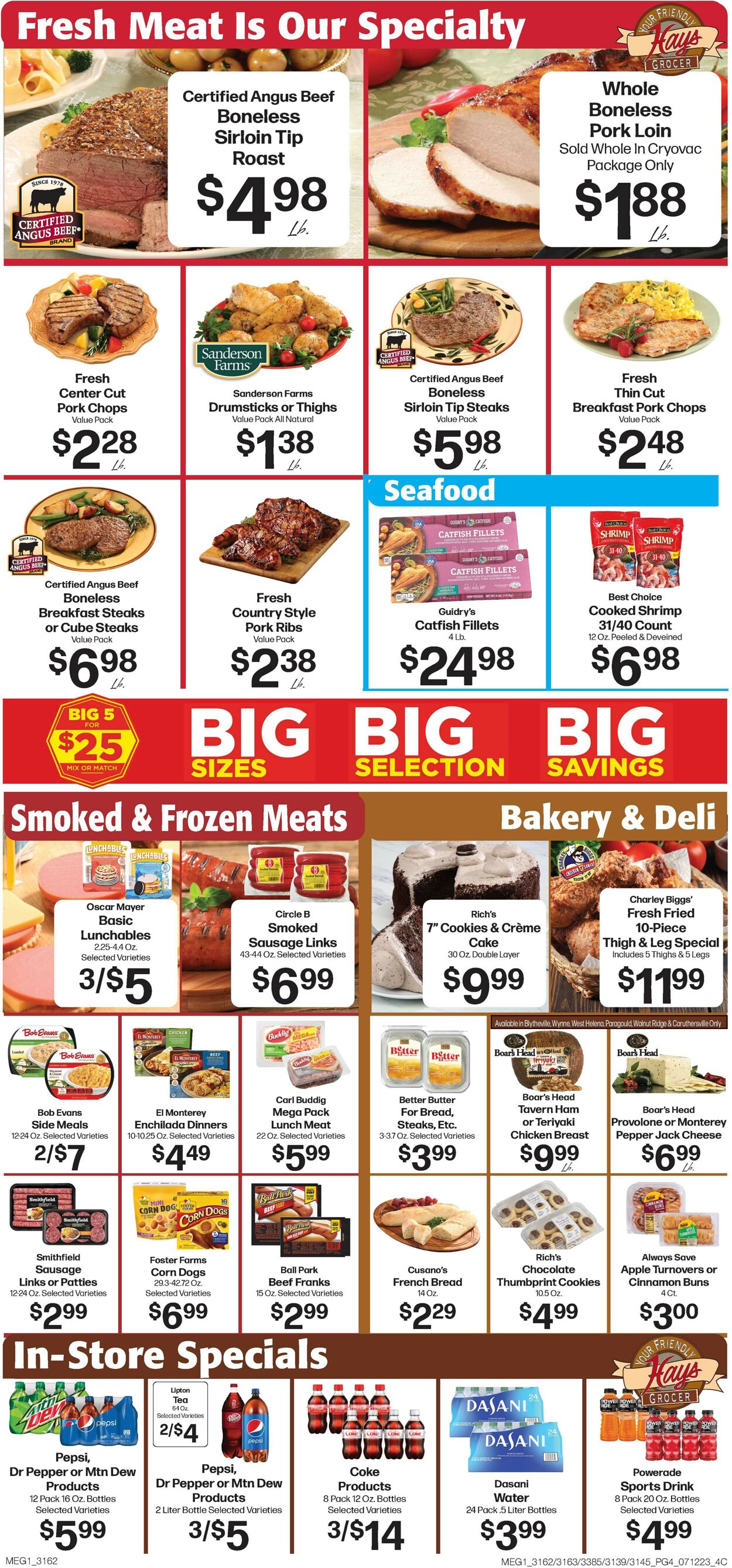 Hays Supermarket Weekly Ad Circular - valid 07/12-07/18/2023 (Page 6)