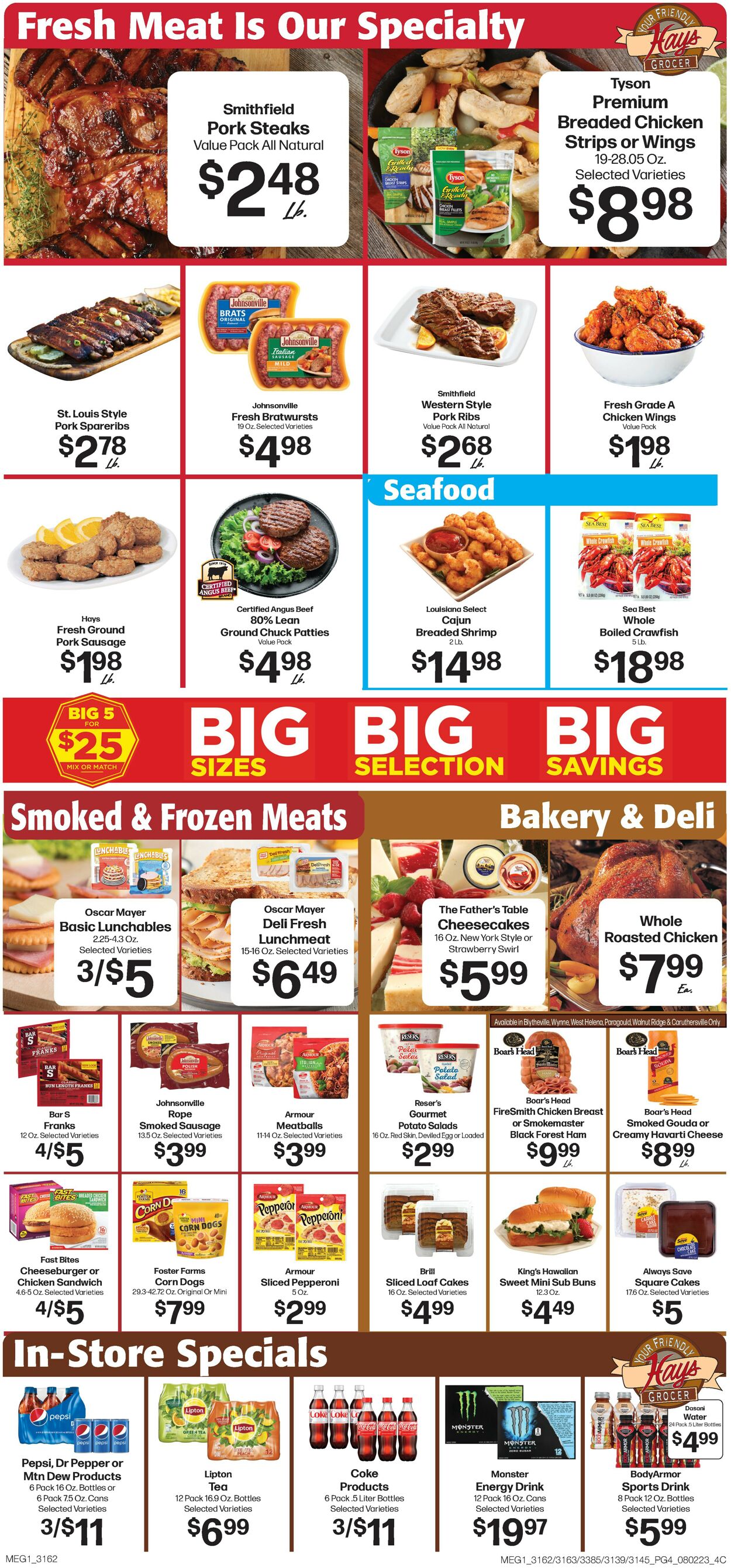 Hays Supermarket Weekly Ad Circular - valid 08/02-08/08/2023 (Page 6)