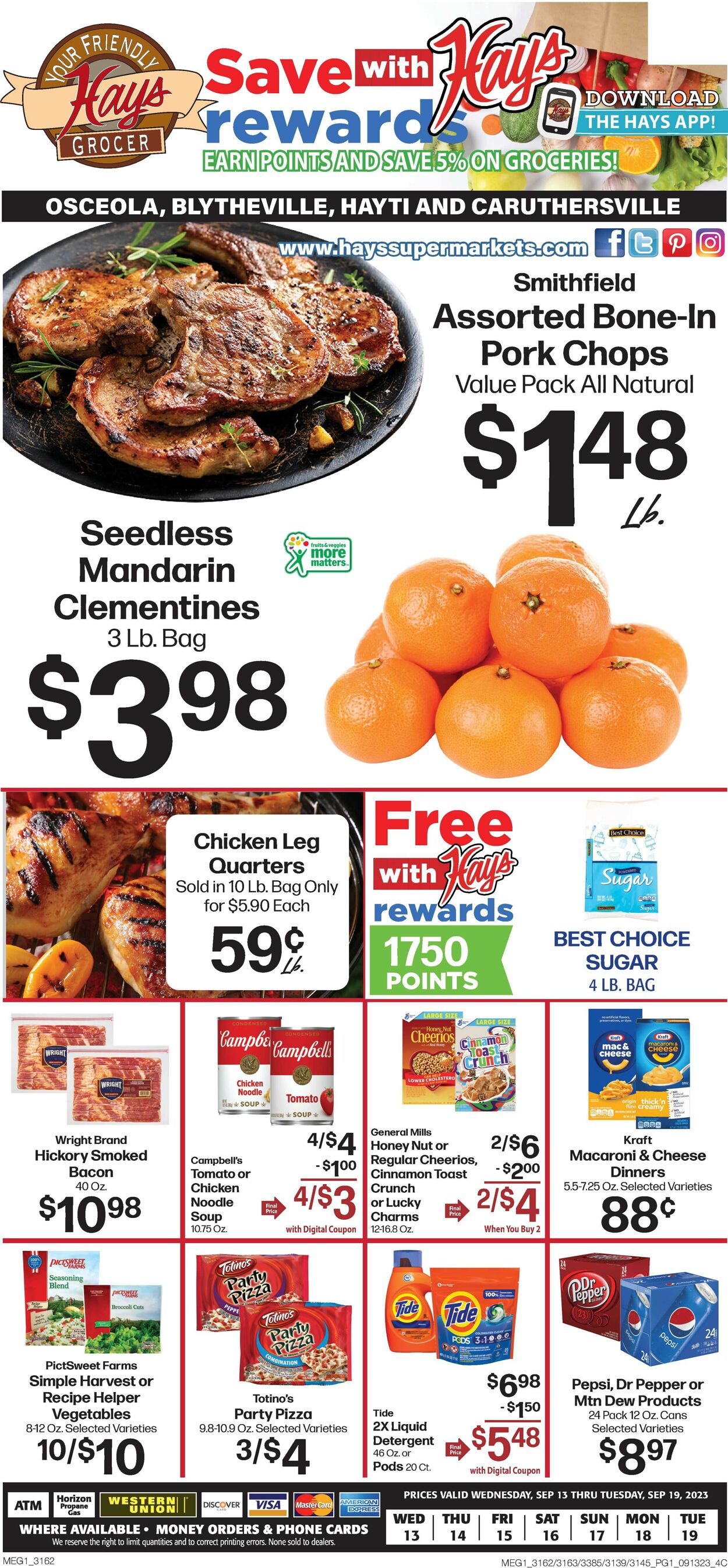 Hays Supermarket Weekly Ad Circular - valid 09/13-09/19/2023 (Page 3)