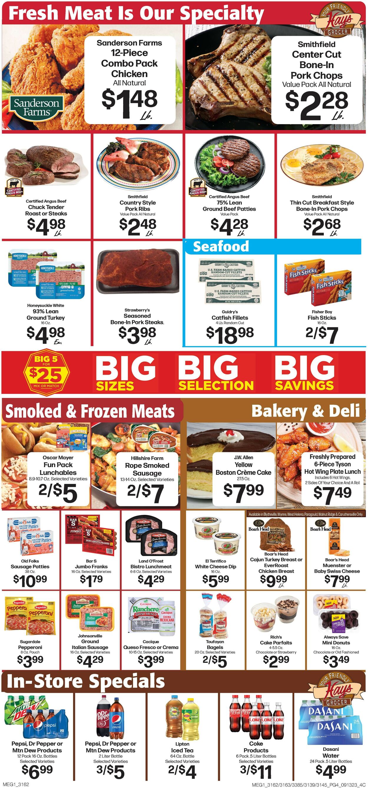 Hays Supermarket Weekly Ad Circular - valid 09/13-09/19/2023 (Page 6)