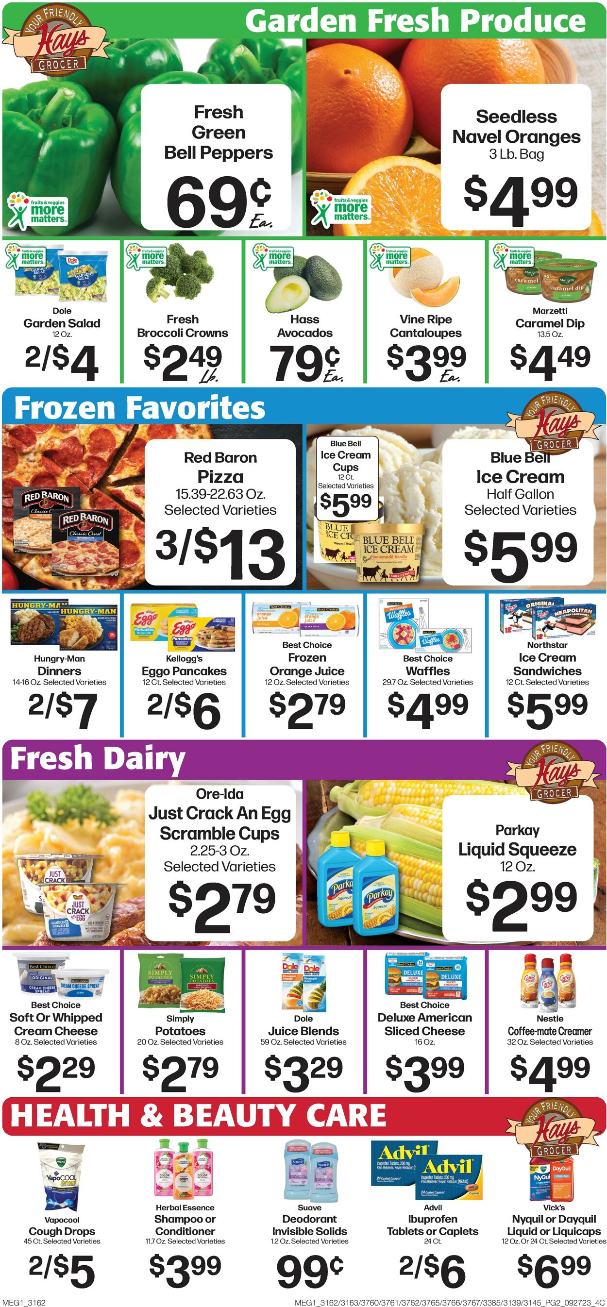 Hays Supermarket Weekly Ad Circular - valid 09/27-10/03/2023 (Page 4)