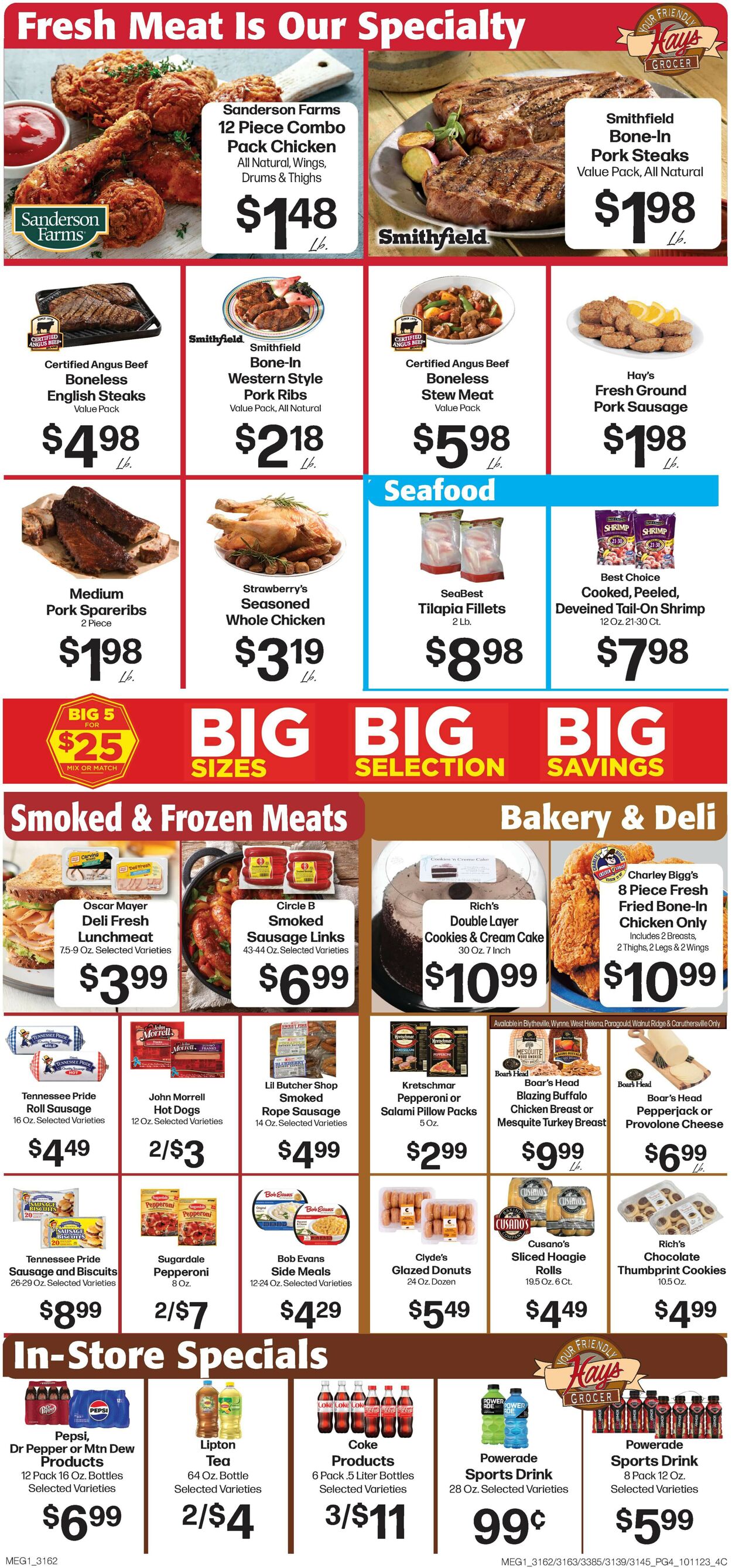 Hays Supermarket Weekly Ad Circular - valid 10/11-10/17/2023 (Page 6)