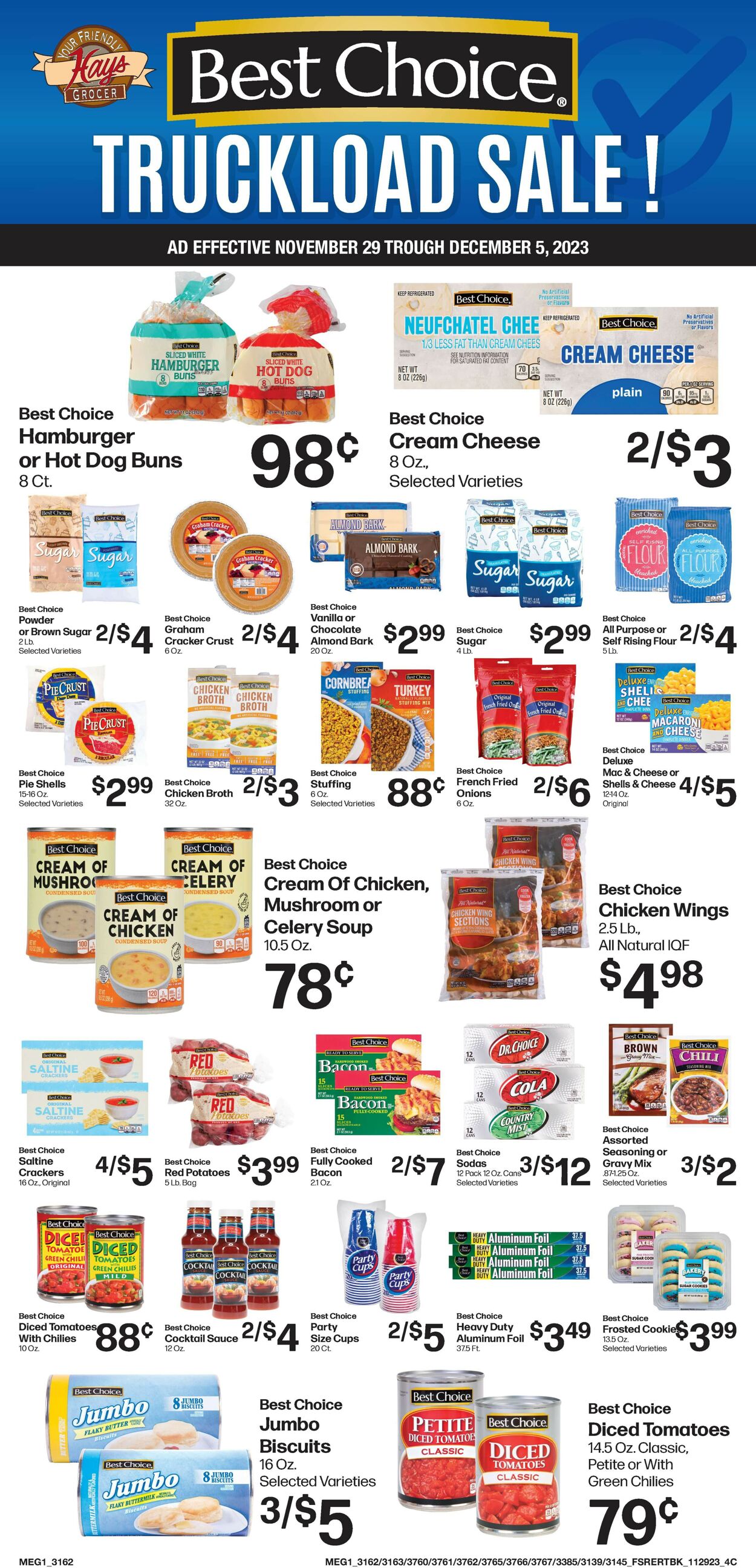 Hays Supermarket Weekly Ad Circular - valid 11/29-12/05/2023 (Page 2)