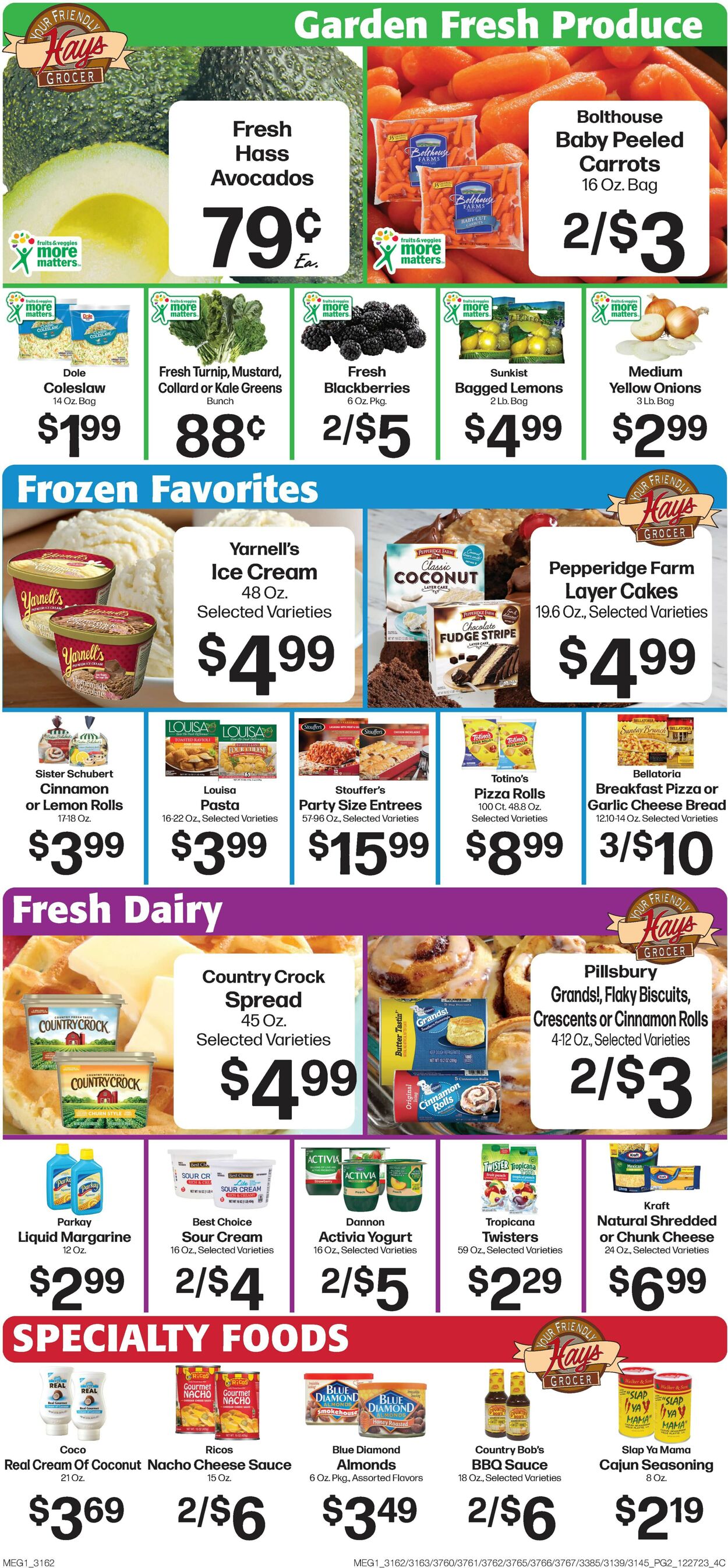Hays Supermarket Weekly Ad Circular - valid 12/27-01/02/2024 (Page 4)