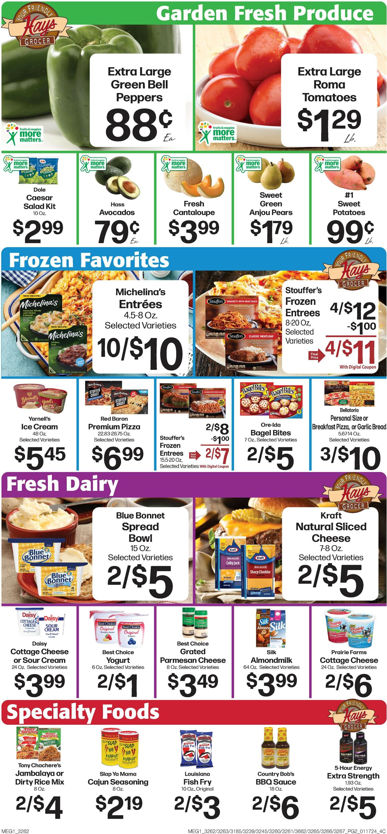 Hays Supermarket Weekly Ad Circular - valid 01/17-01/23/2024 (Page 4)