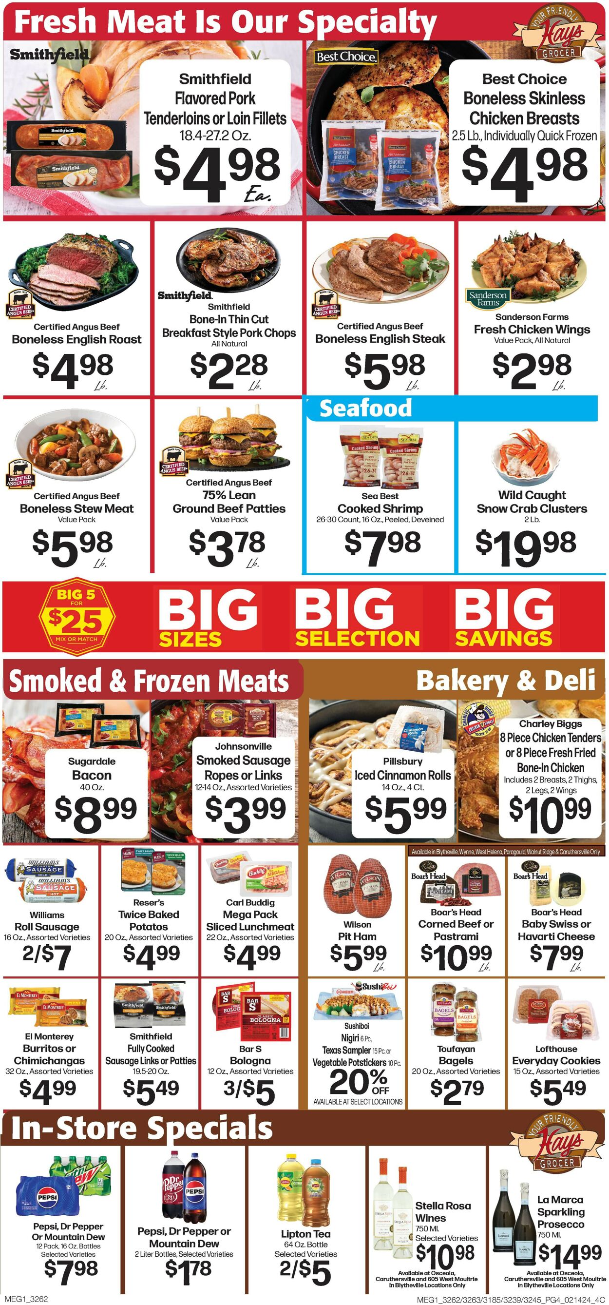 Hays Supermarket Weekly Ad Circular - valid 02/14-02/20/2024 (Page 6)