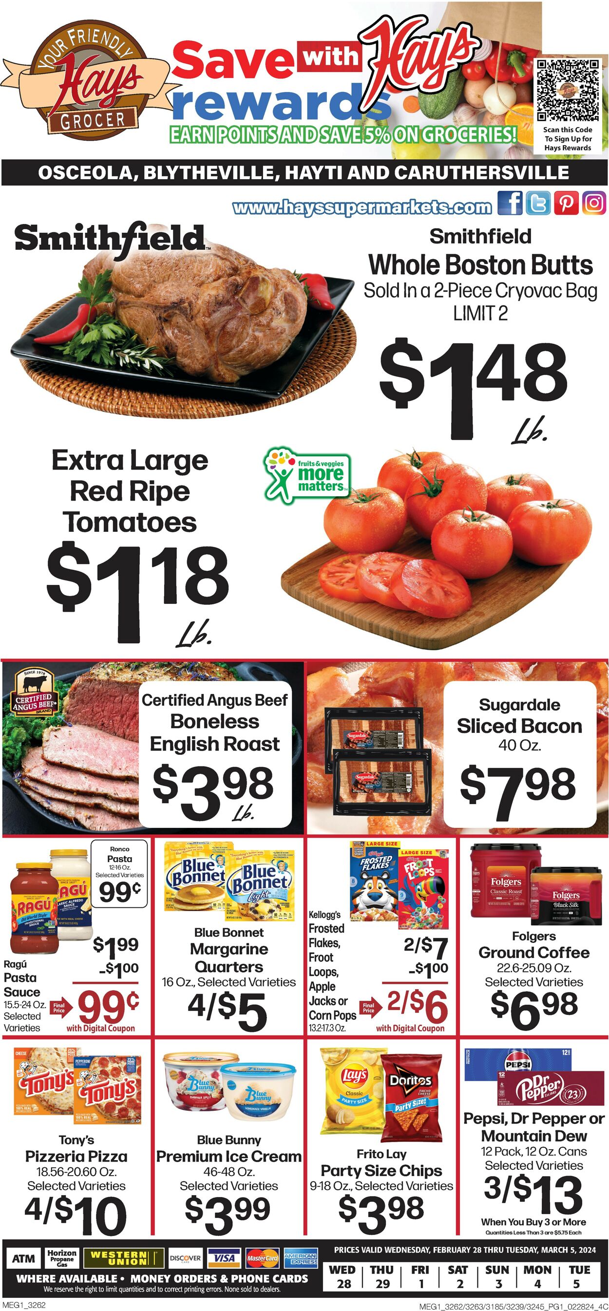Hays Supermarket Weekly Ad Circular - valid 02/28-03/05/2024 (Page 3)