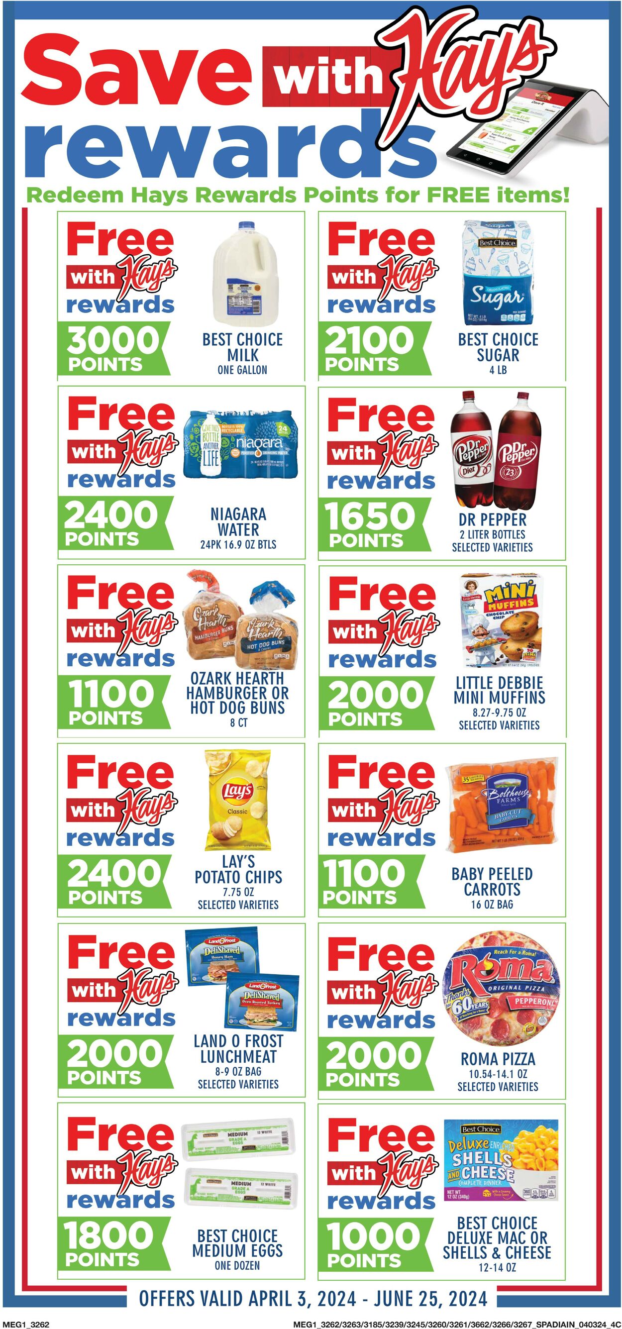 Hays Supermarket Weekly Ad Circular - valid 04/03-04/09/2024