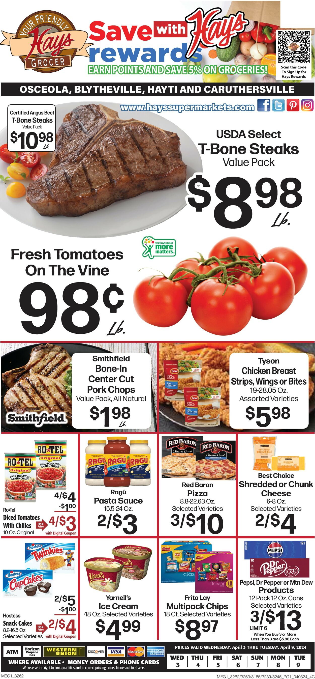 Hays Supermarket Weekly Ad Circular - valid 04/03-04/09/2024 (Page 3)