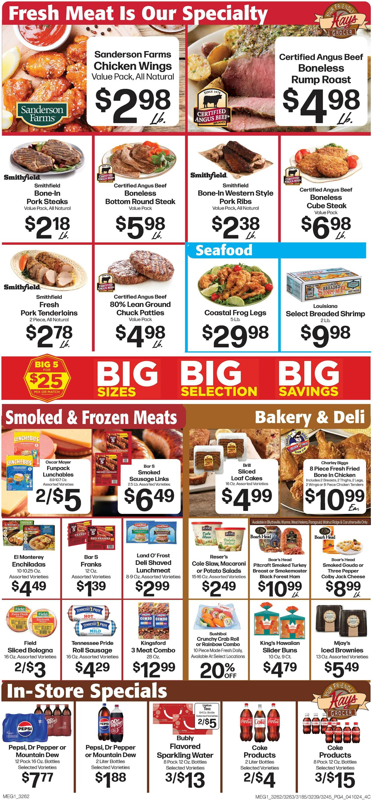 Hays Supermarket Weekly Ad Circular - valid 04/10-04/16/2024 (Page 6)