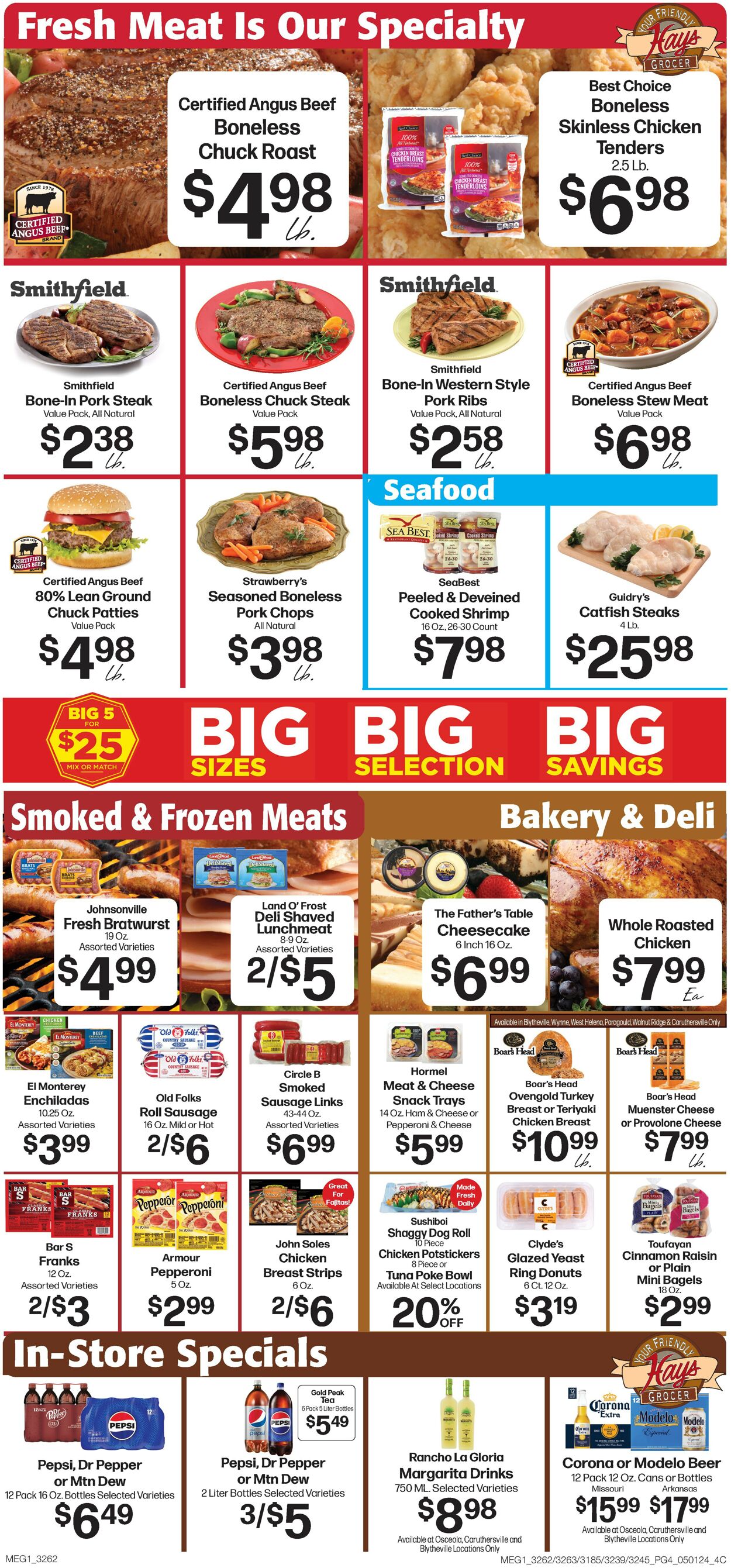 Hays Supermarket Weekly Ad Circular - valid 05/01-05/07/2024 (Page 6)