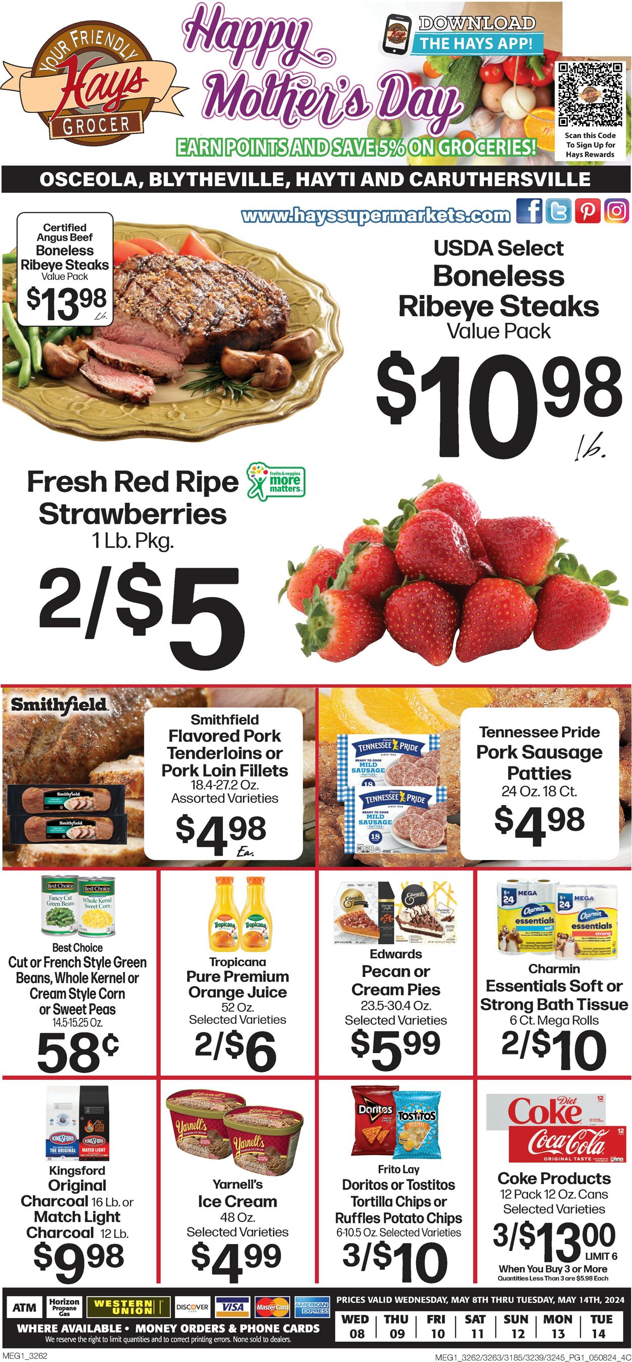 Hays Supermarket Weekly Ad Circular - valid 05/08-05/14/2024 (Page 3)