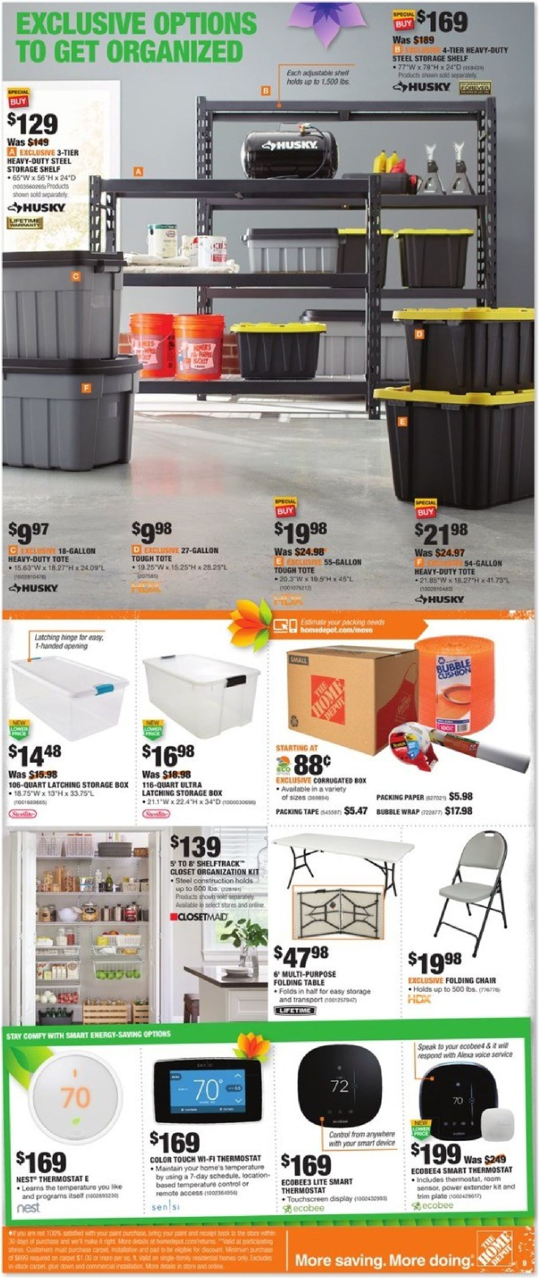 Home Depot Weekly Ad Circular - valid 04/25-05/01/2019 (Page 9)