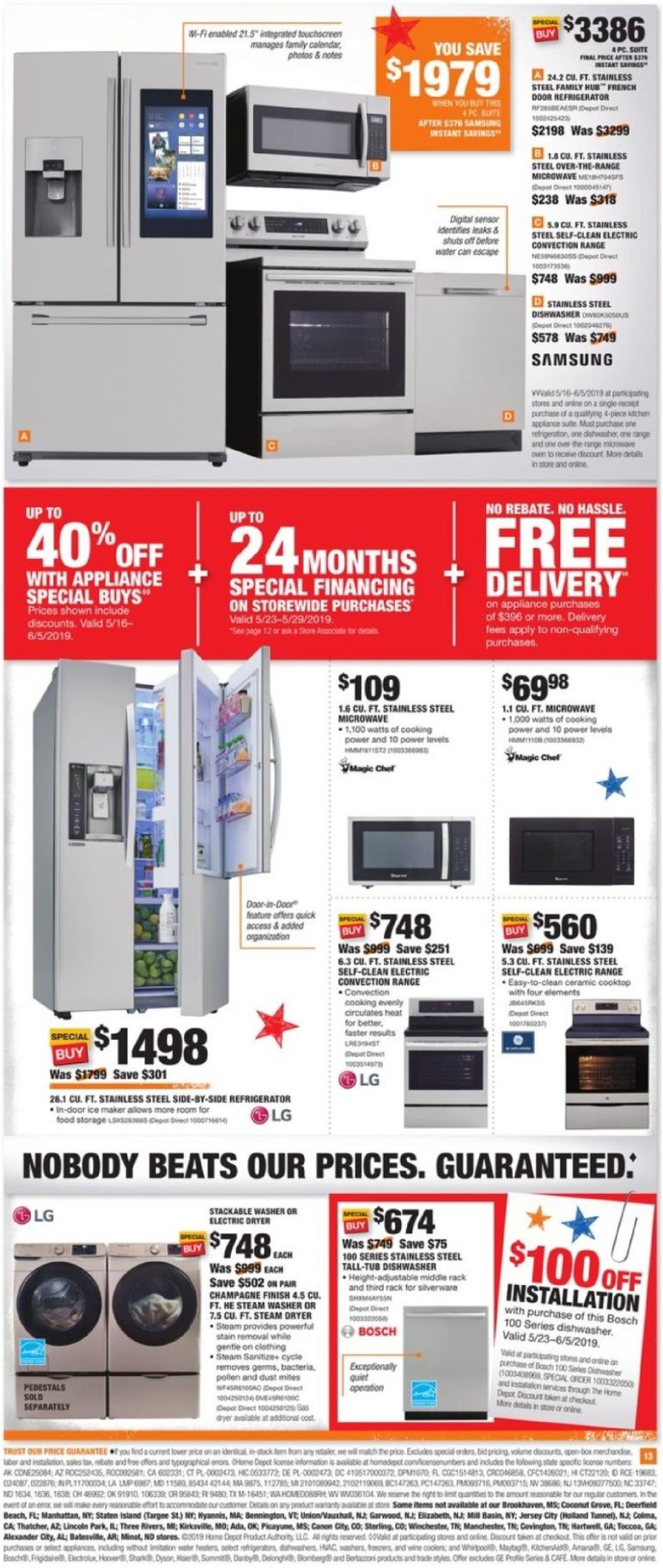 Home Depot Weekly Ad Circular - valid 05/23-05/29/2019 (Page 13)