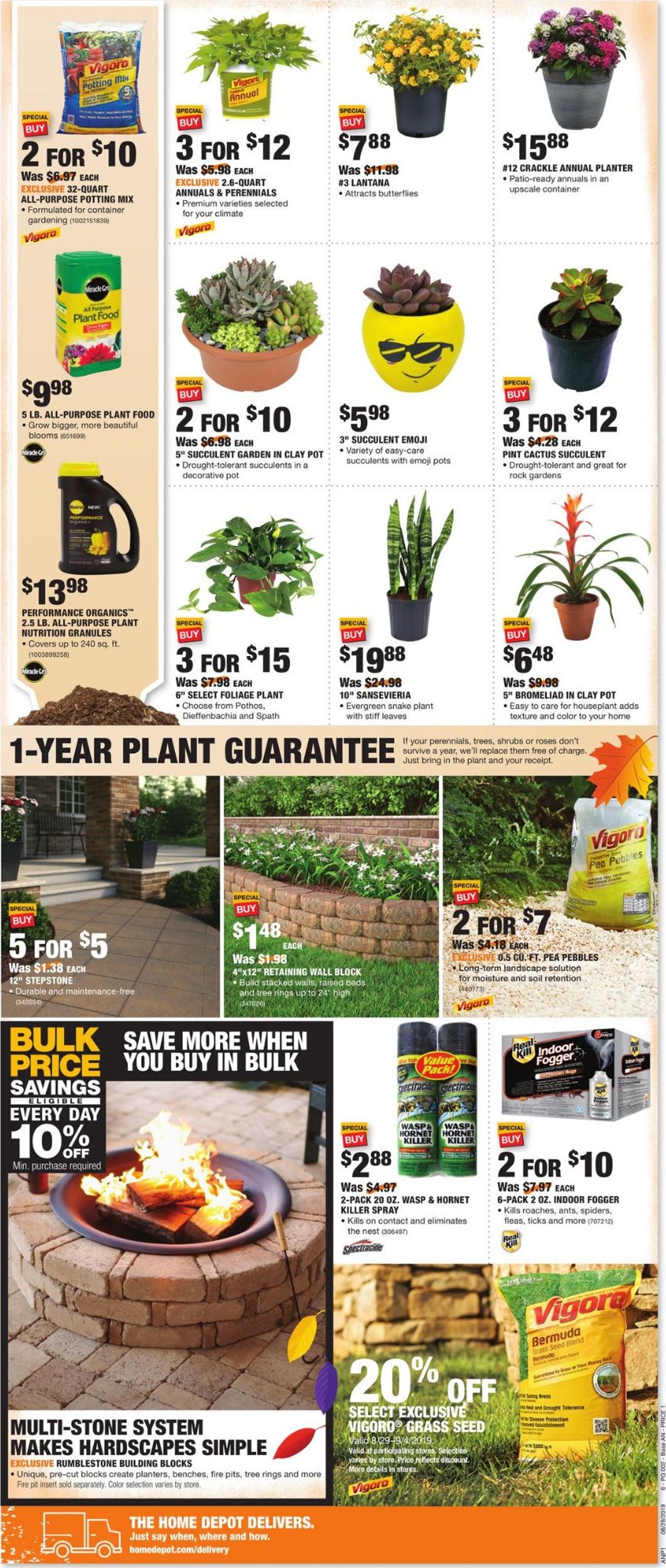 Home Depot Weekly Ad Circular - valid 08/29-09/08/2019 (Page 2)