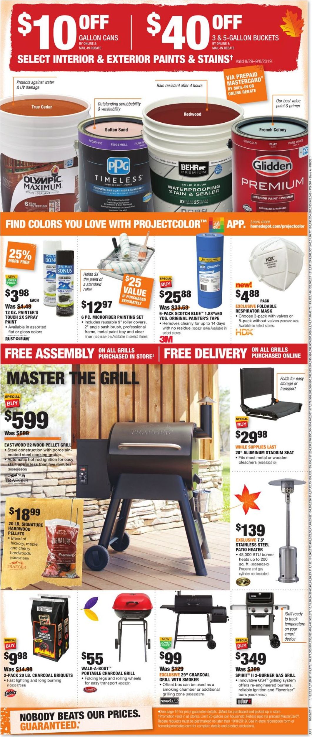 Home Depot Weekly Ad Circular - valid 08/29-09/08/2019 (Page 4)