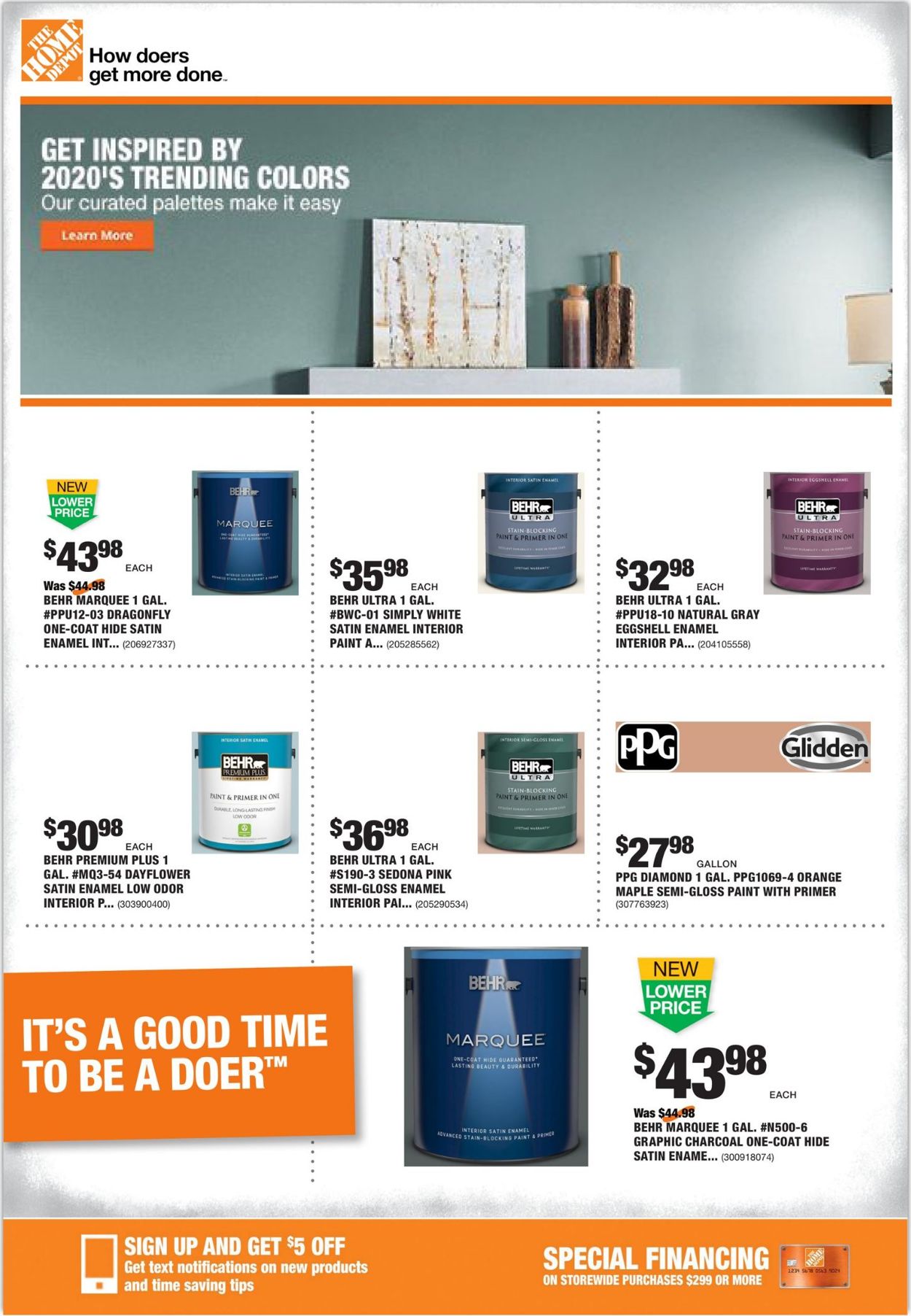 Home Depot Weekly Ad Circular - valid 02/27-03/05/2020