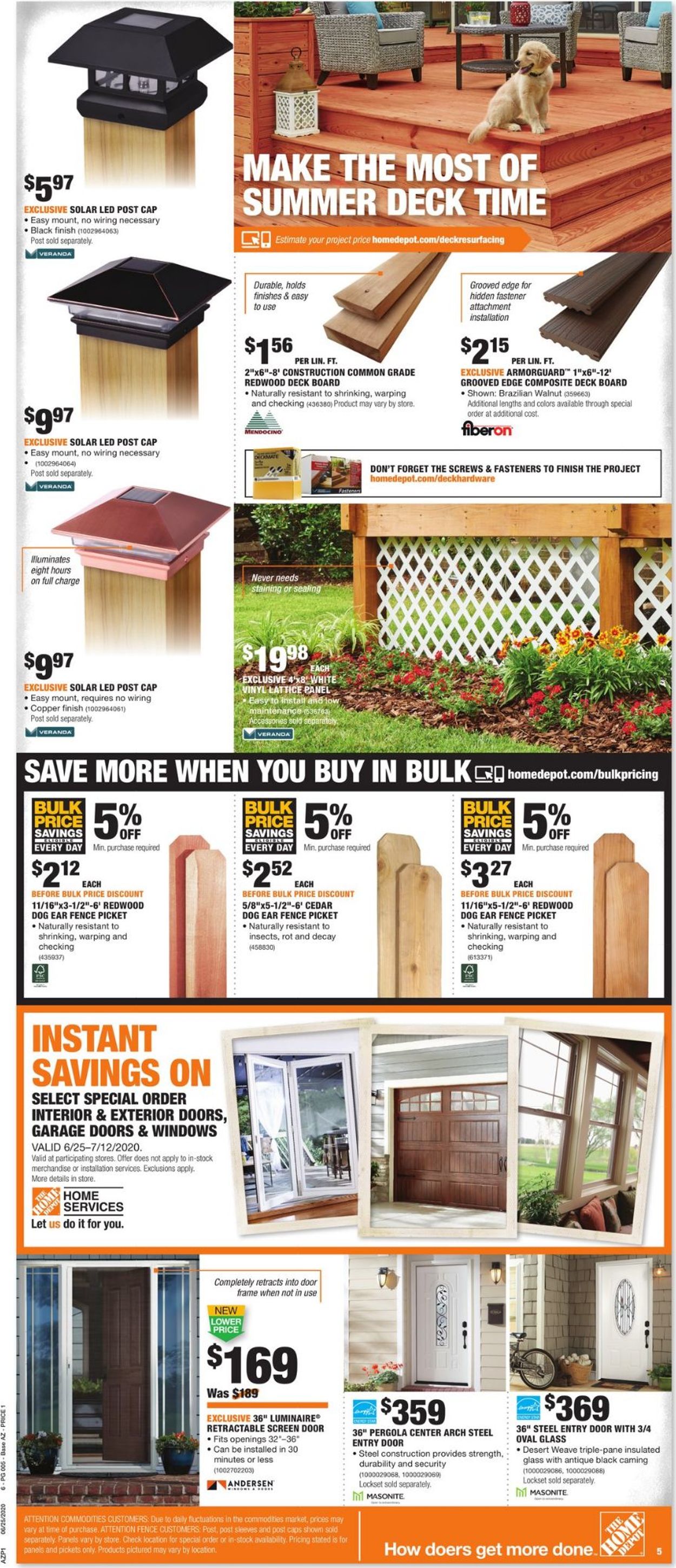 Home Depot Weekly Ad Circular - valid 06/25-07/05/2020 (Page 5)