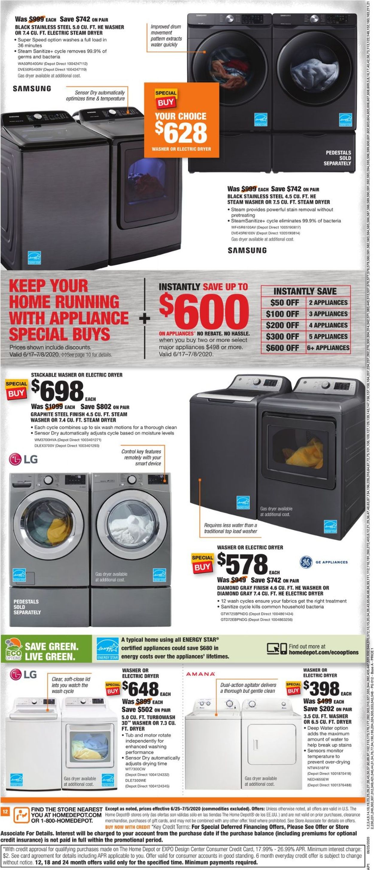 Home Depot Weekly Ad Circular - valid 06/25-07/05/2020 (Page 12)