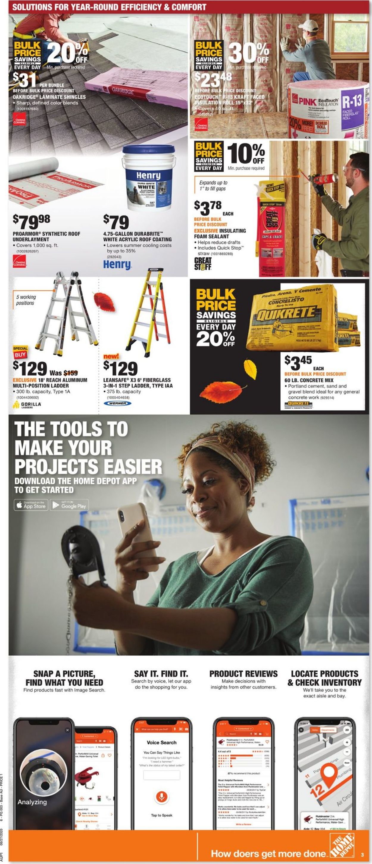 Home Depot Weekly Ad Circular - valid 08/27-09/07/2020 (Page 3)