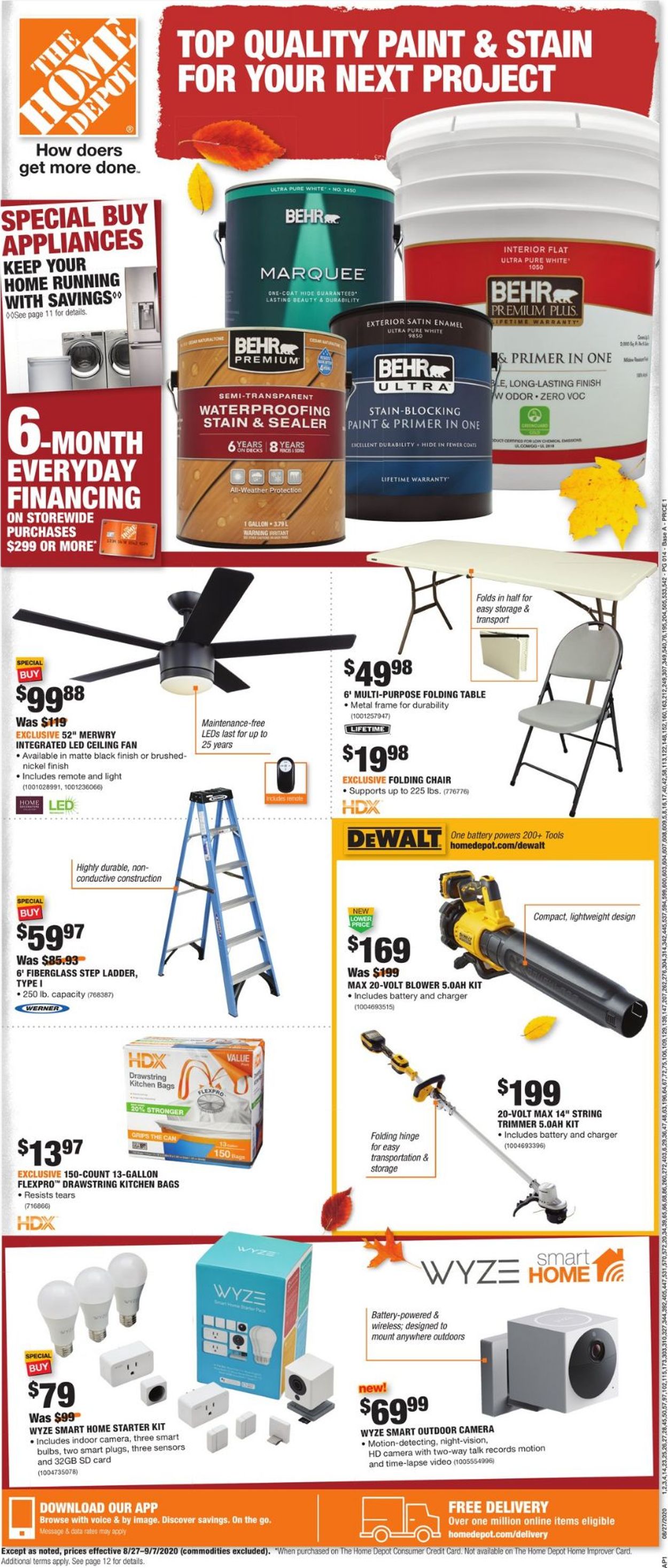 Home Depot Weekly Ad Circular - valid 08/27-09/07/2020 (Page 14)