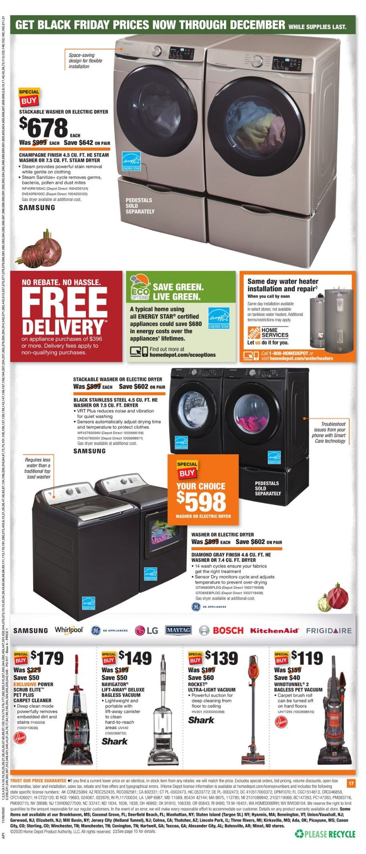 Home Depot Black Friday 2020 Weekly Ad Circular - valid 11/08-12/02/2020 (Page 17)