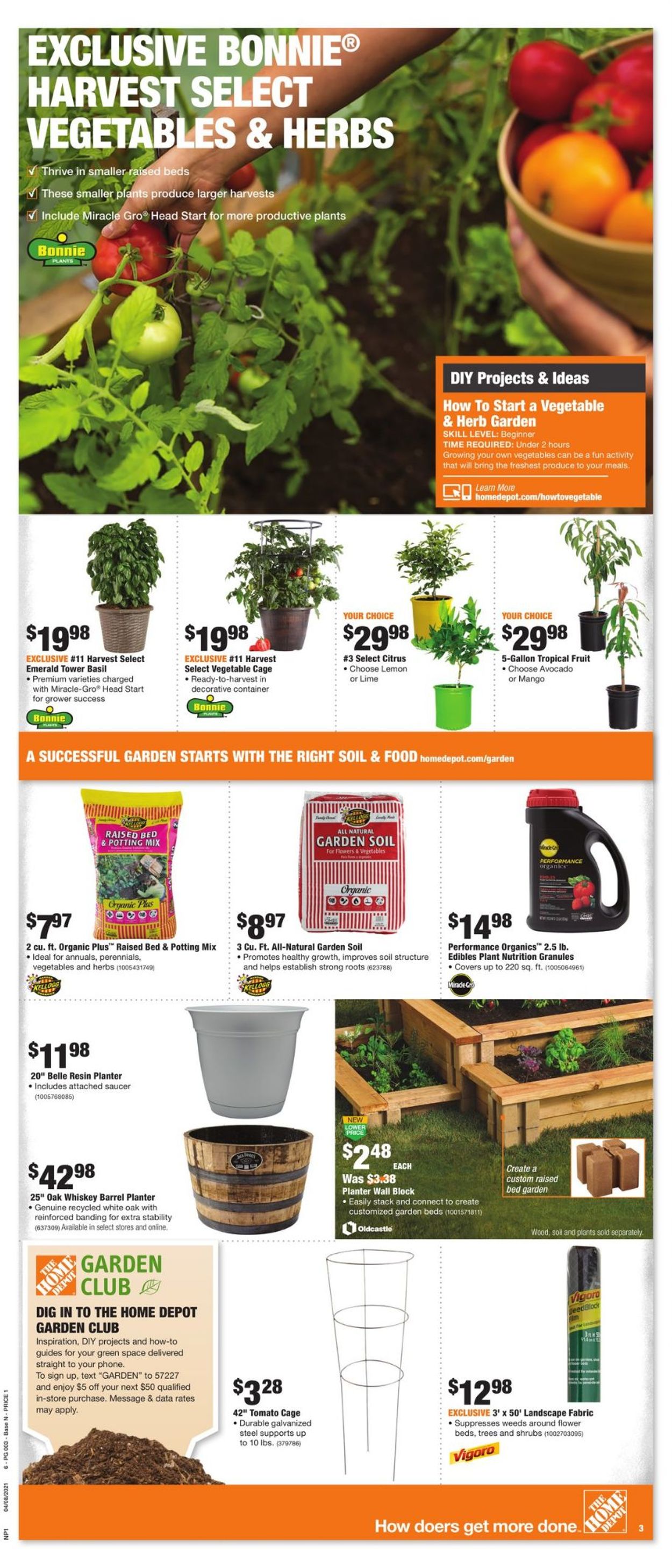 Home Depot Weekly Ad Circular - valid 04/08-04/18/2021 (Page 3)