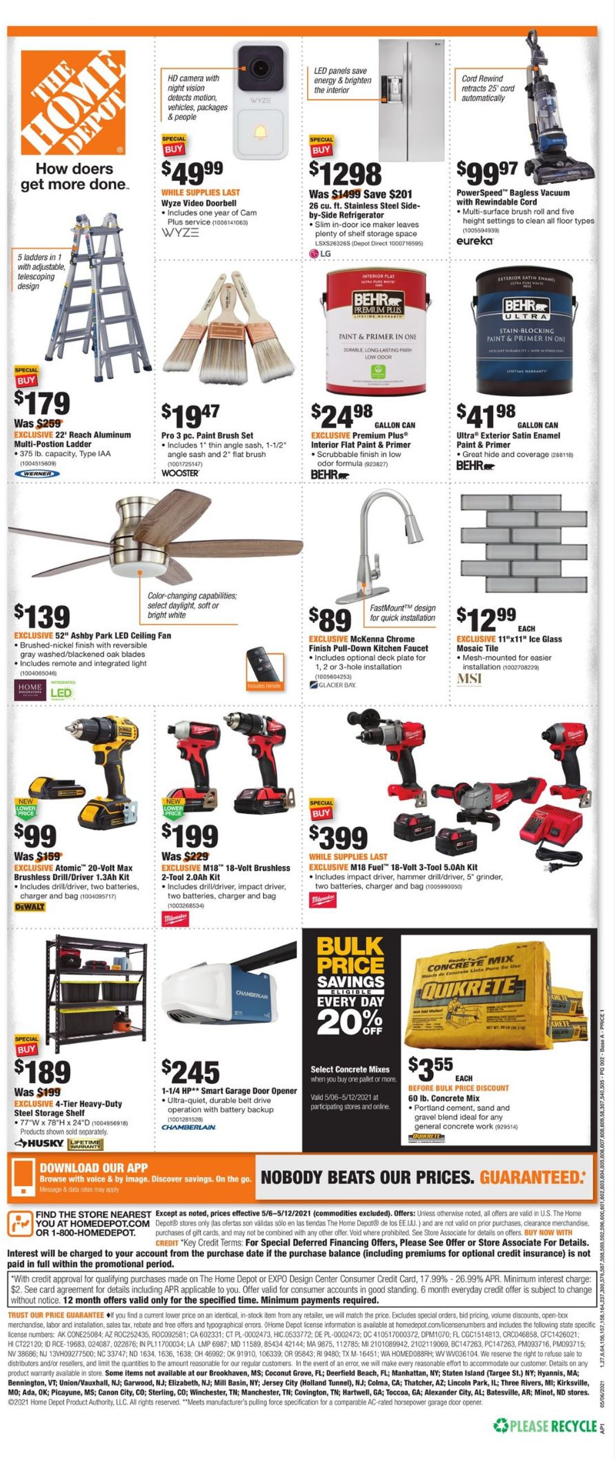 Home Depot Weekly Ad Circular - valid 05/06-05/12/2021 (Page 2)