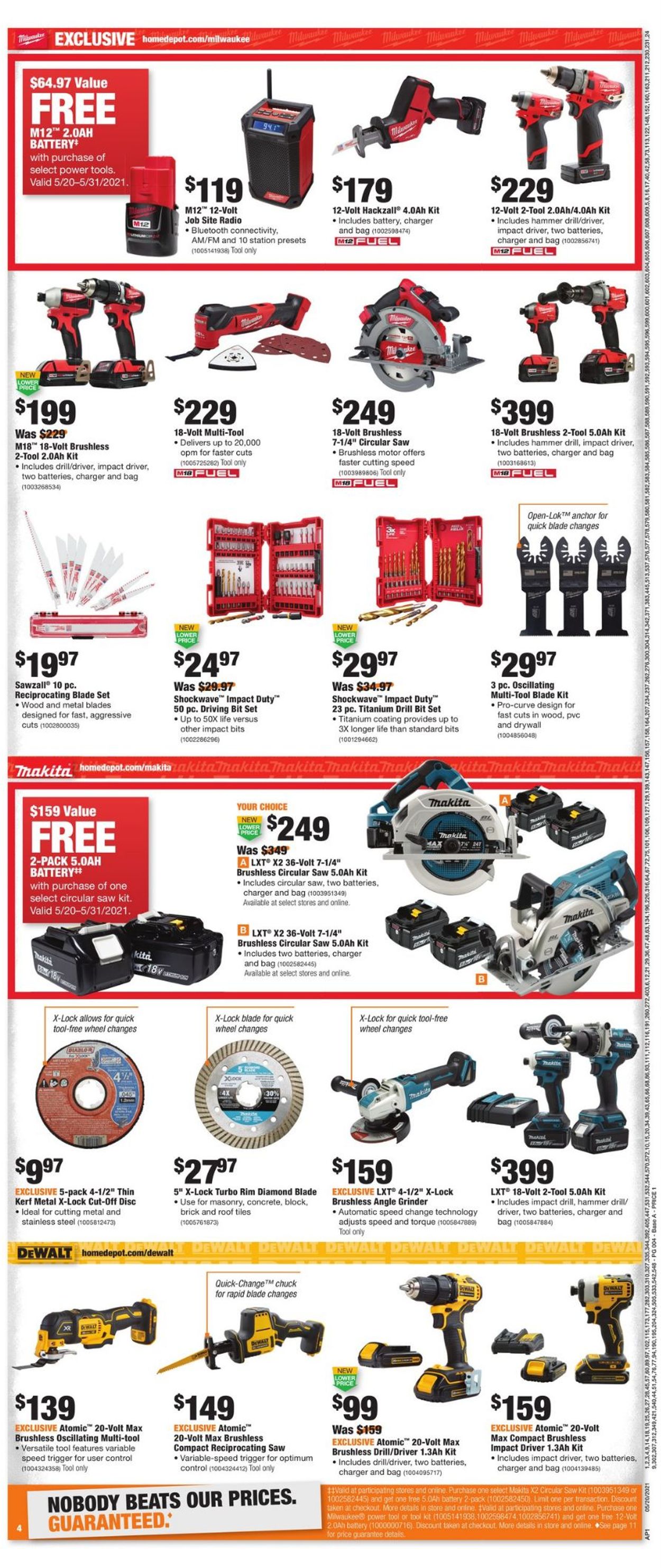 Home Depot Weekly Ad Circular - valid 05/20-05/31/2021 (Page 4)