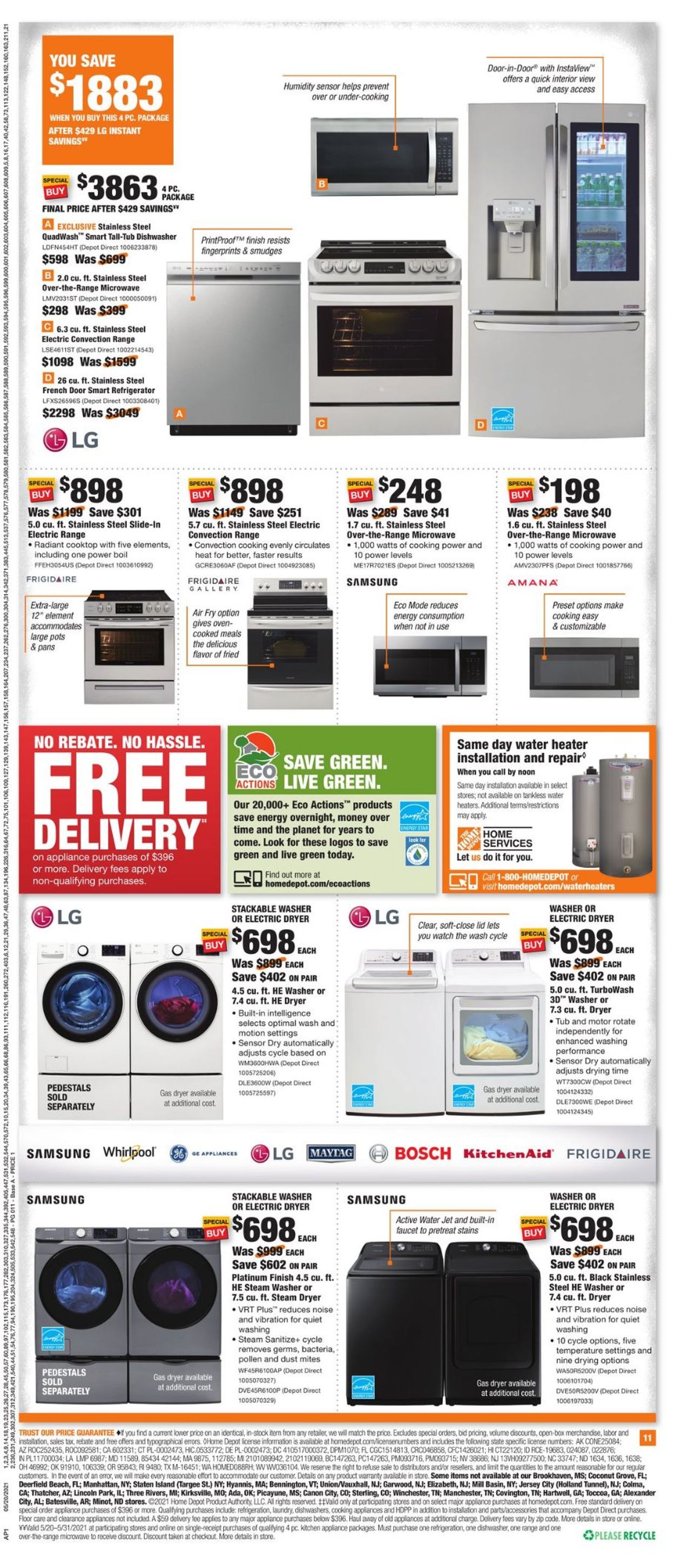 Home Depot Weekly Ad Circular - valid 05/20-05/31/2021 (Page 11)