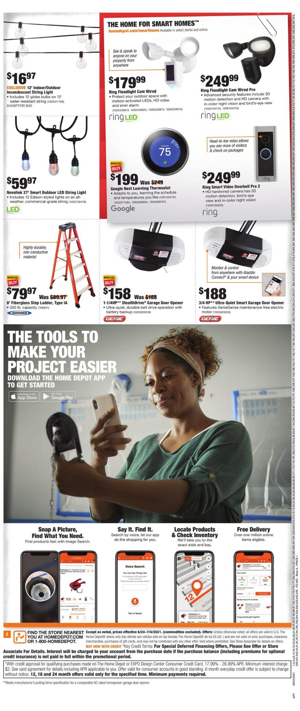 Home Depot Weekly Ad Circular - valid 06/24-07/04/2021 (Page 2)