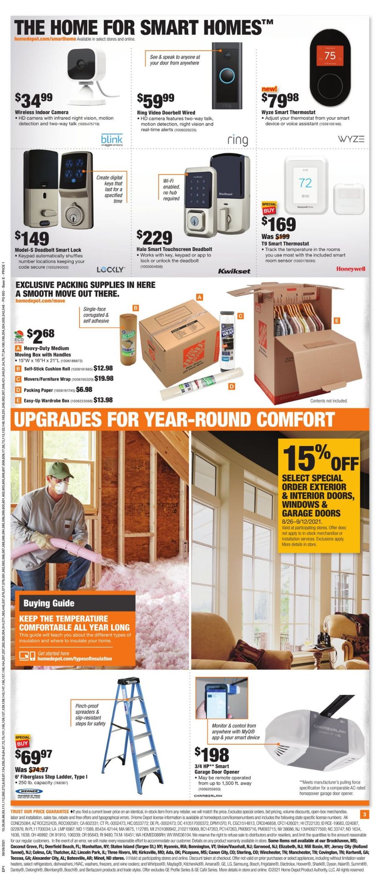 Home Depot Weekly Ad Circular - valid 08/26-09/08/2021 (Page 3)