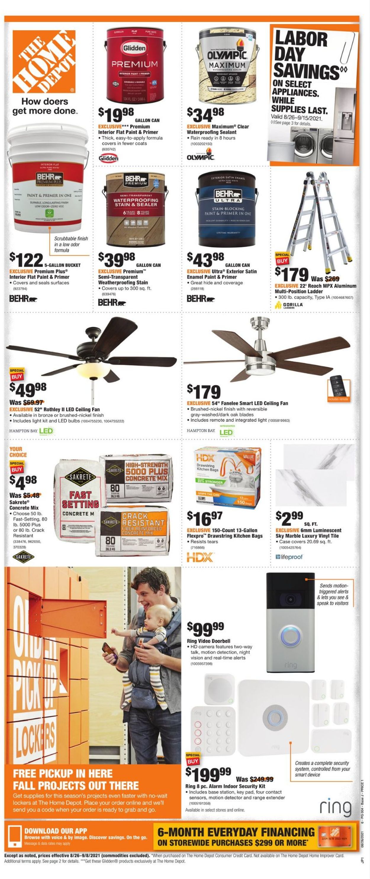 Home Depot Weekly Ad Circular - valid 08/26-09/08/2021 (Page 4)