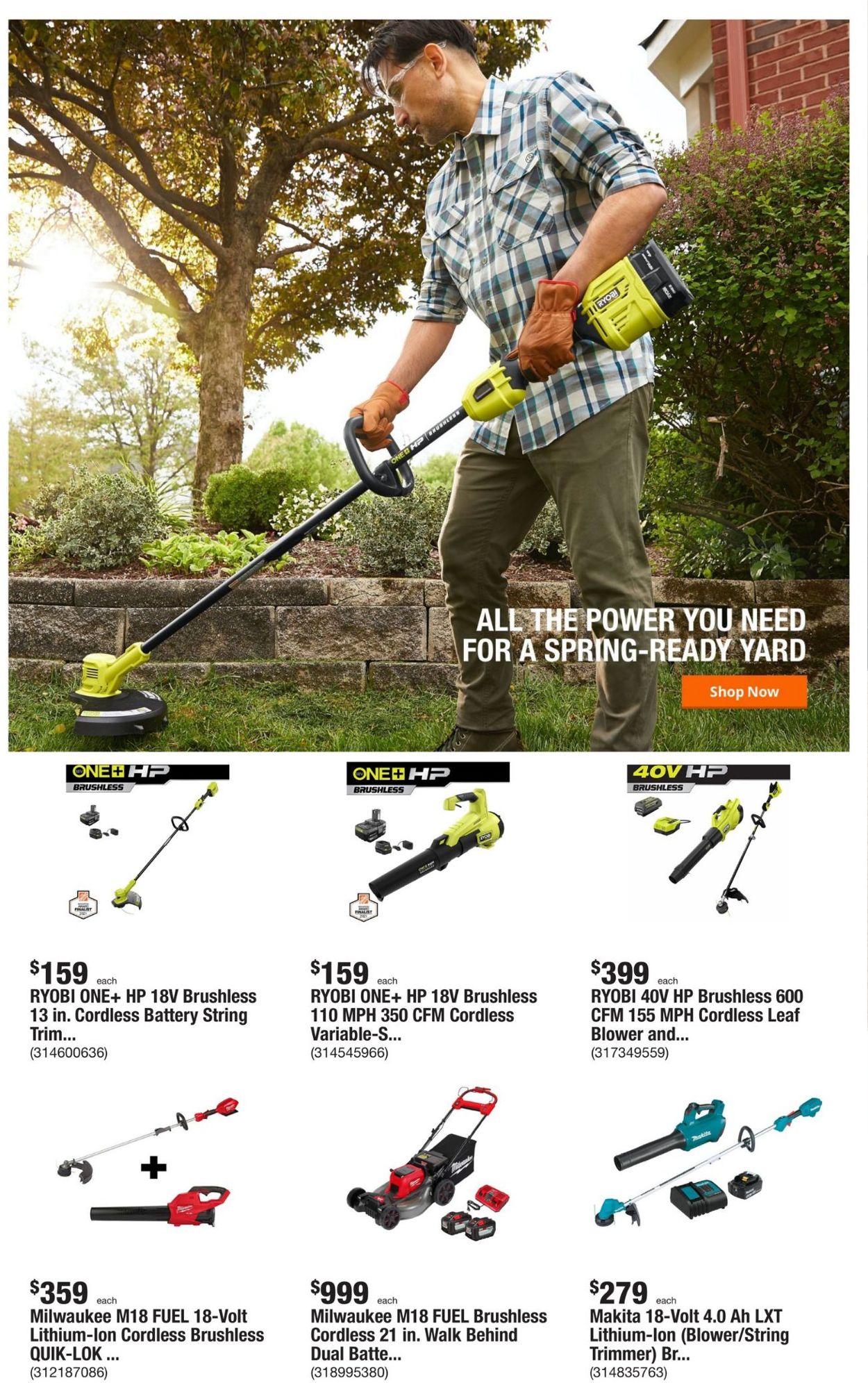 Home Depot Weekly Ad Circular - valid 03/10-03/17/2022 (Page 2)