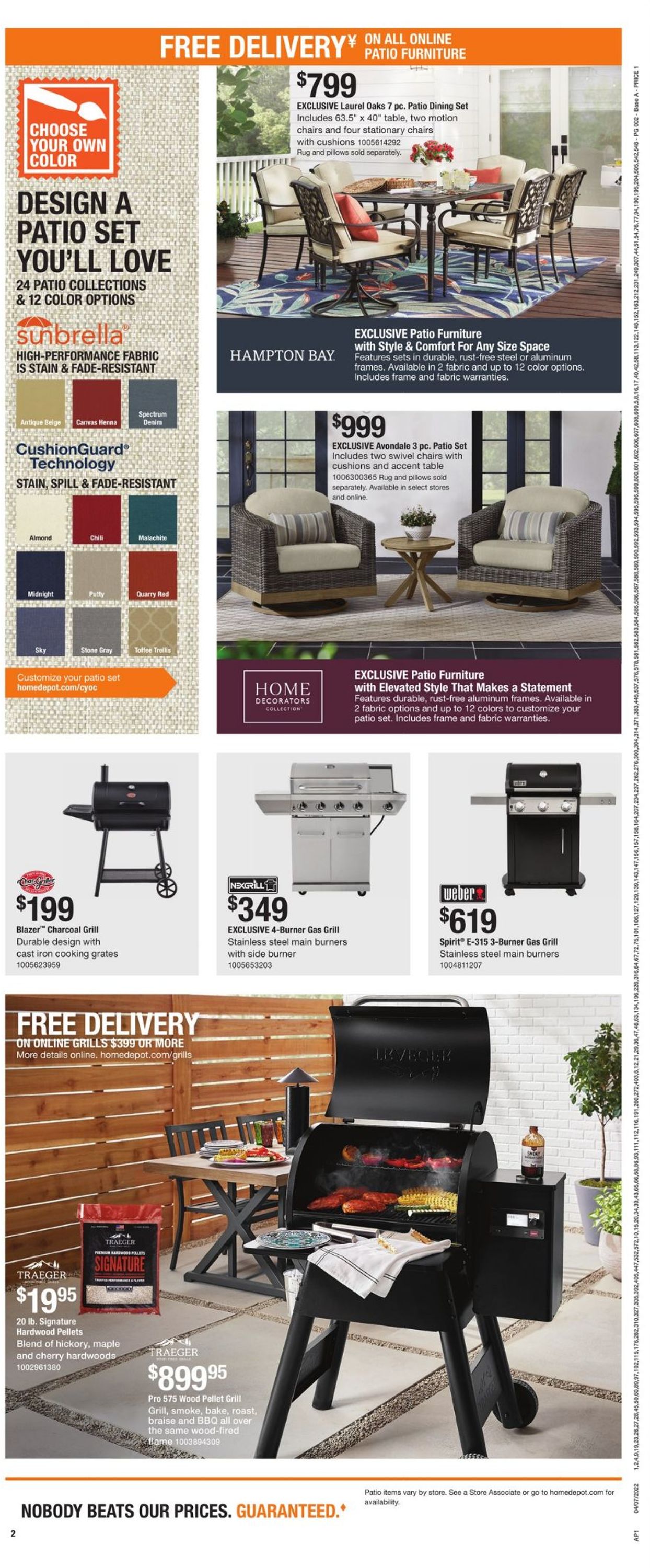 Home Depot Weekly Ad Circular - valid 04/07-04/17/2022 (Page 2)