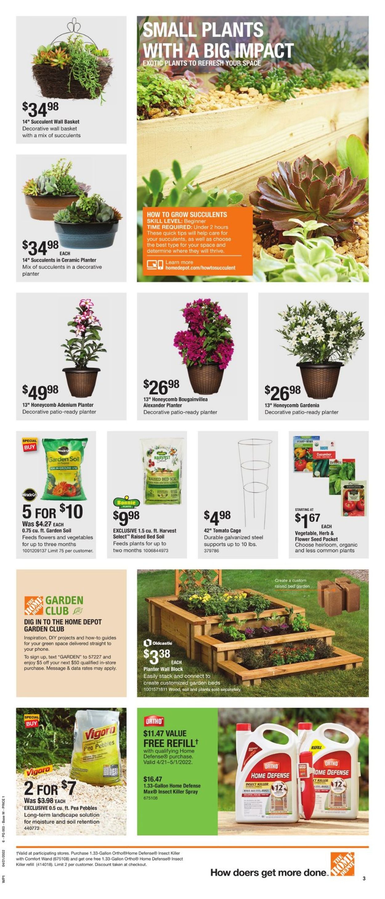 Home Depot Weekly Ad Circular - valid 04/21-05/01/2022 (Page 3)