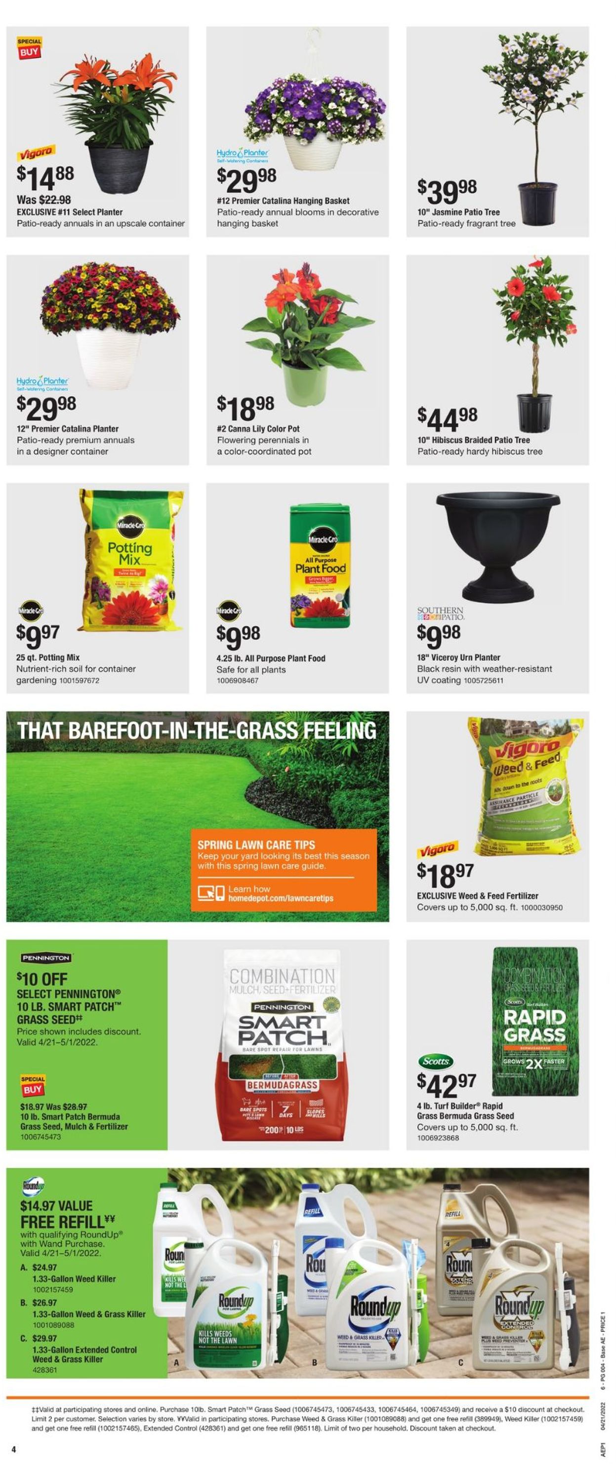Home Depot Weekly Ad Circular - valid 04/21-05/01/2022 (Page 4)