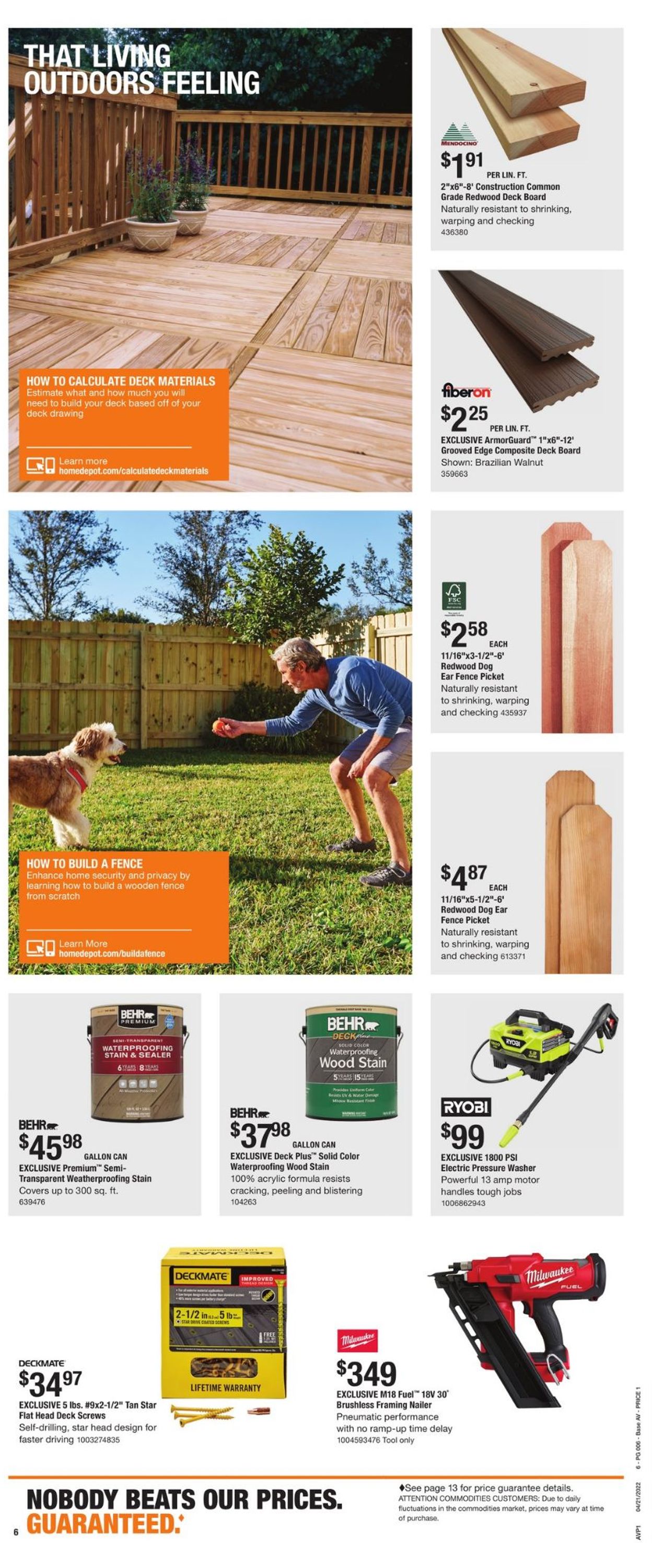 Home Depot Weekly Ad Circular - valid 04/21-05/01/2022 (Page 6)