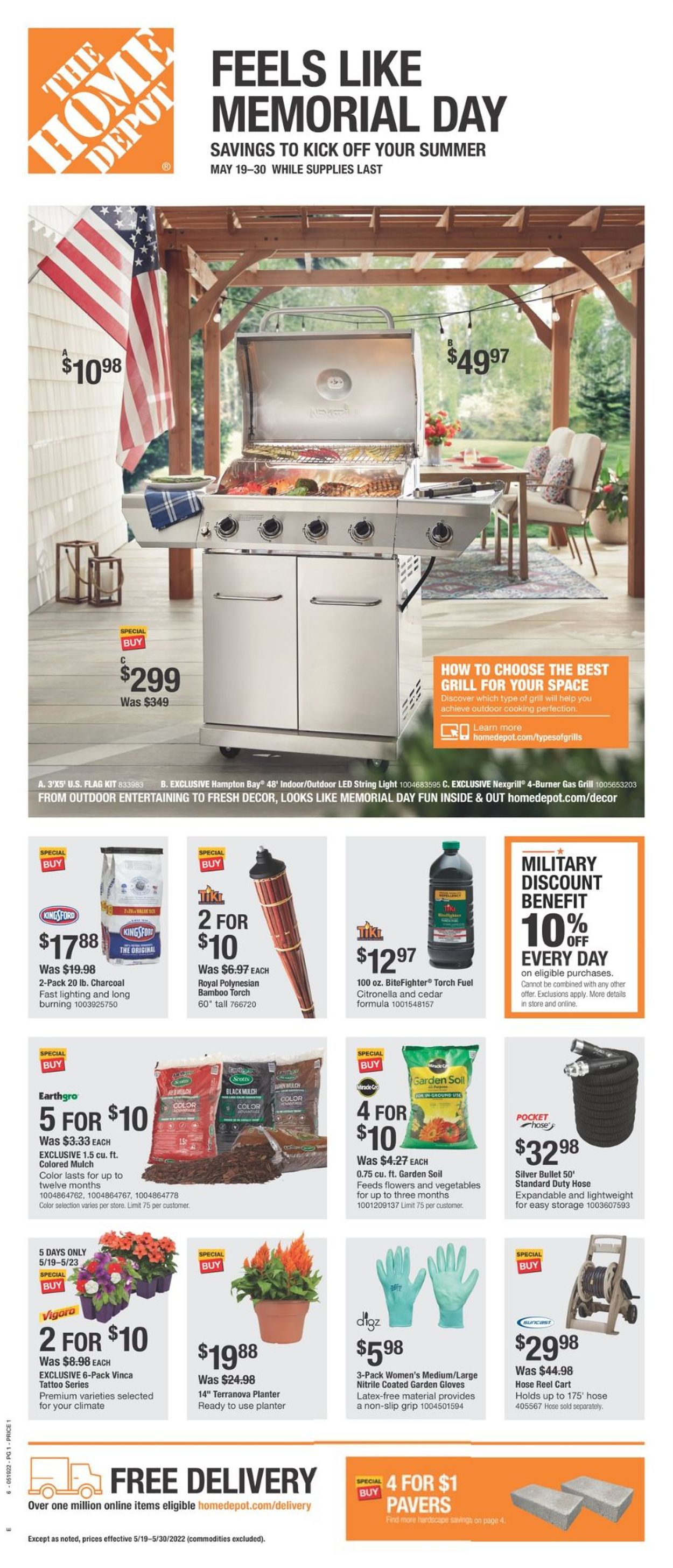 Home Depot Weekly Ad Circular - valid 05/19-05/30/2022