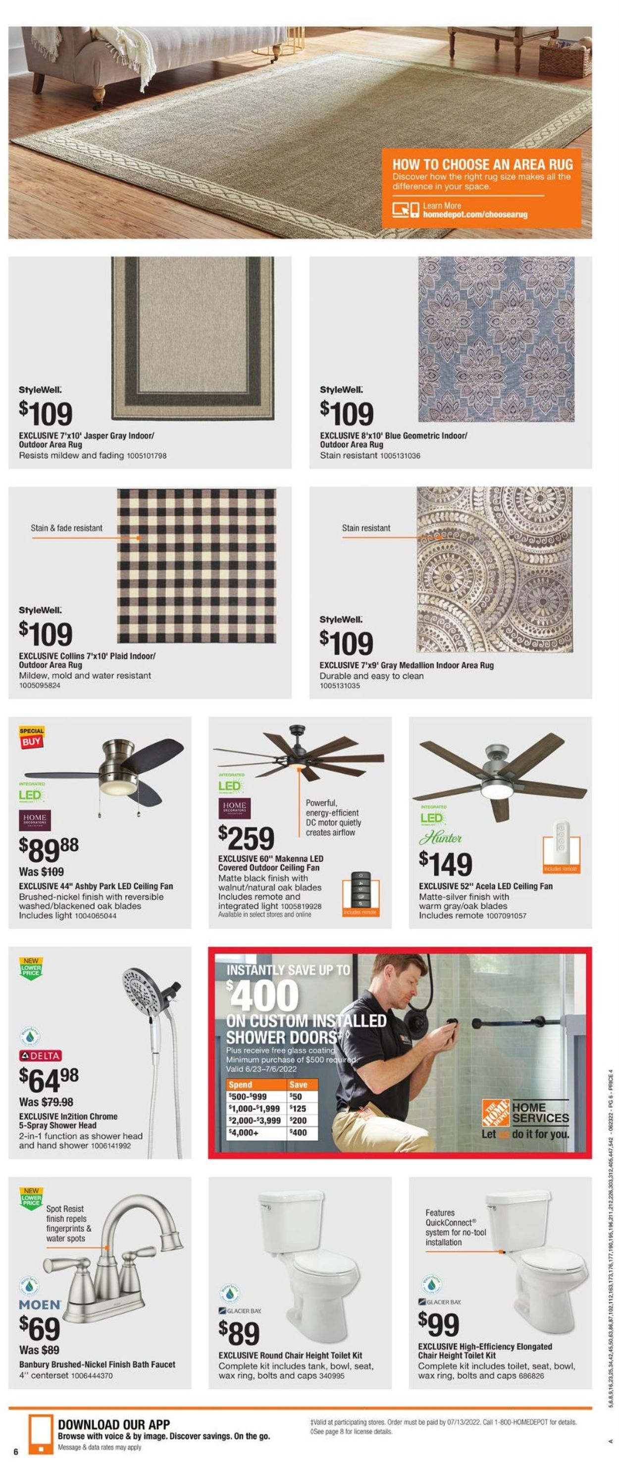 Home Depot Weekly Ad Circular - valid 06/23-07/04/2022 (Page 6)