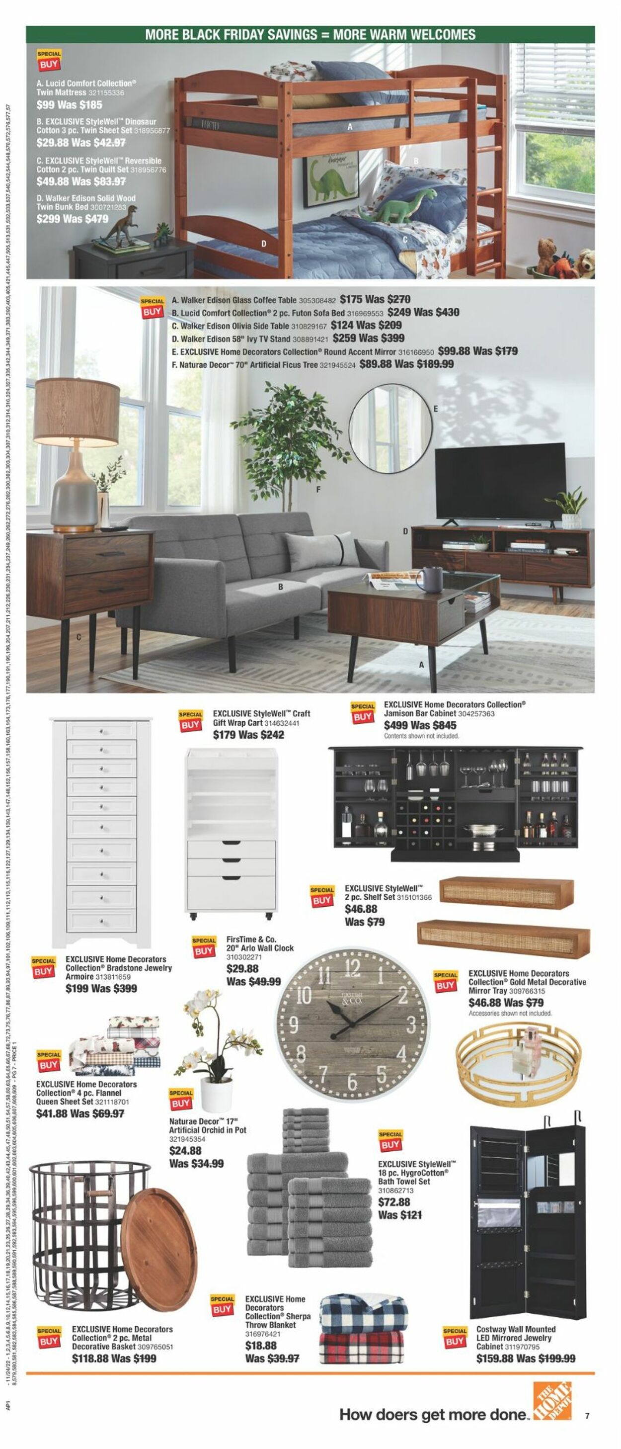 Home Depot Weekly Ad Circular - valid 11/24-11/30/2022 (Page 7)