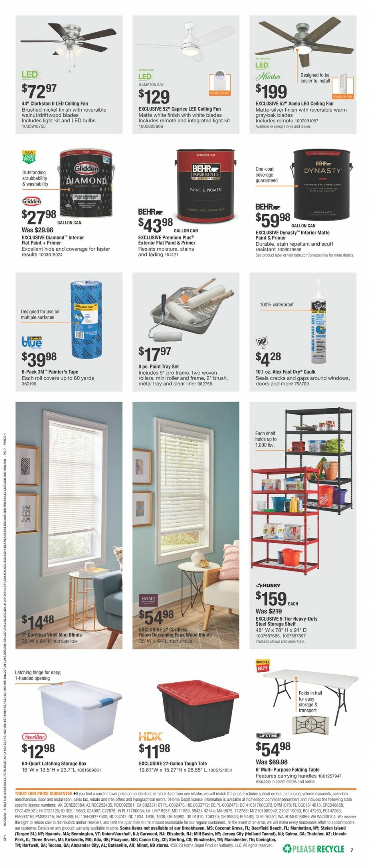 Home Depot Weekly Ad Circular - valid 03/23-04/02/2023 (Page 7)