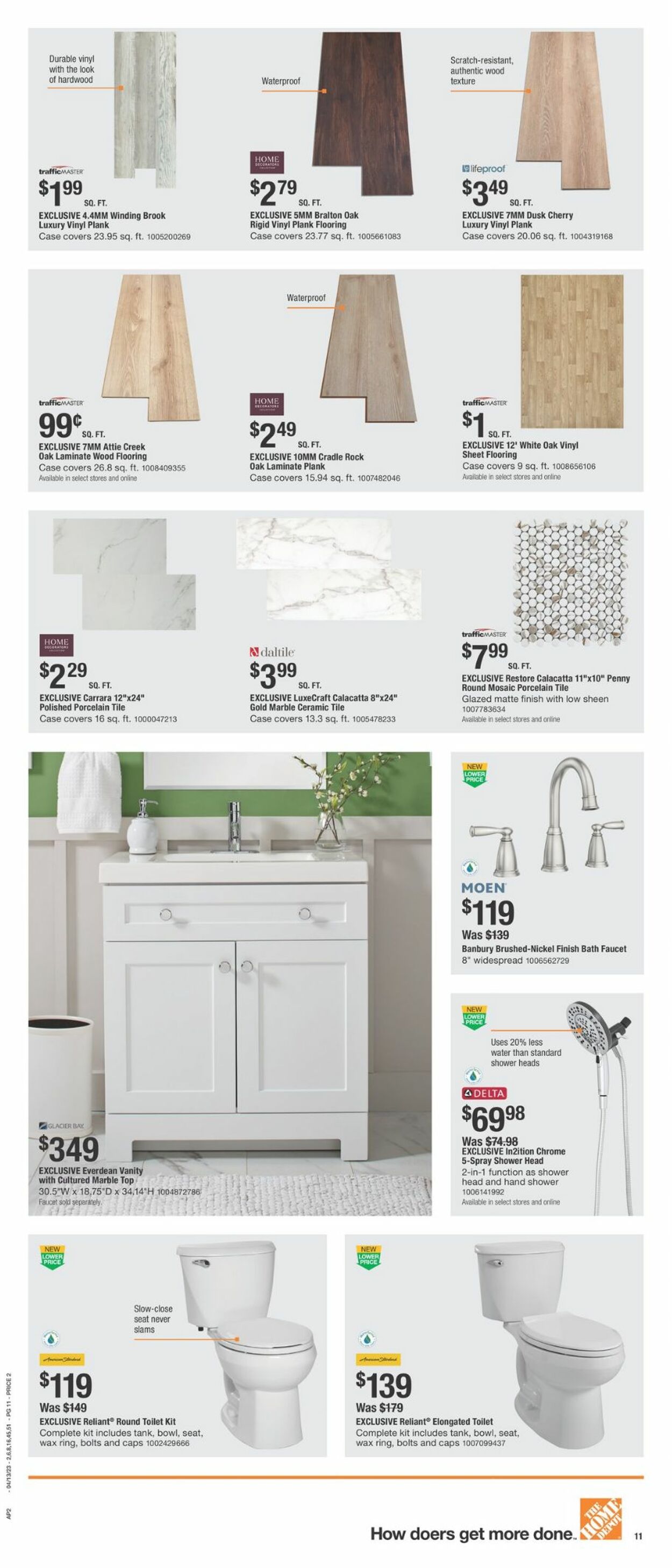 Home Depot Weekly Ad Circular - valid 04/13-04/23/2023 (Page 11)