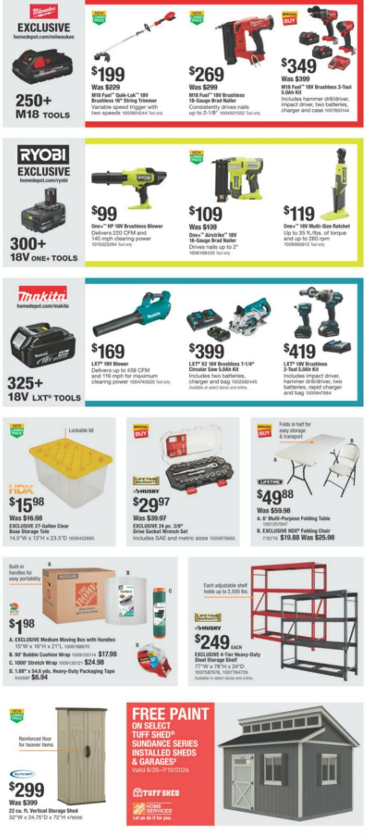 Home Depot Weekly Ad Circular - valid 06/20-07/10/2024 (Page 3)
