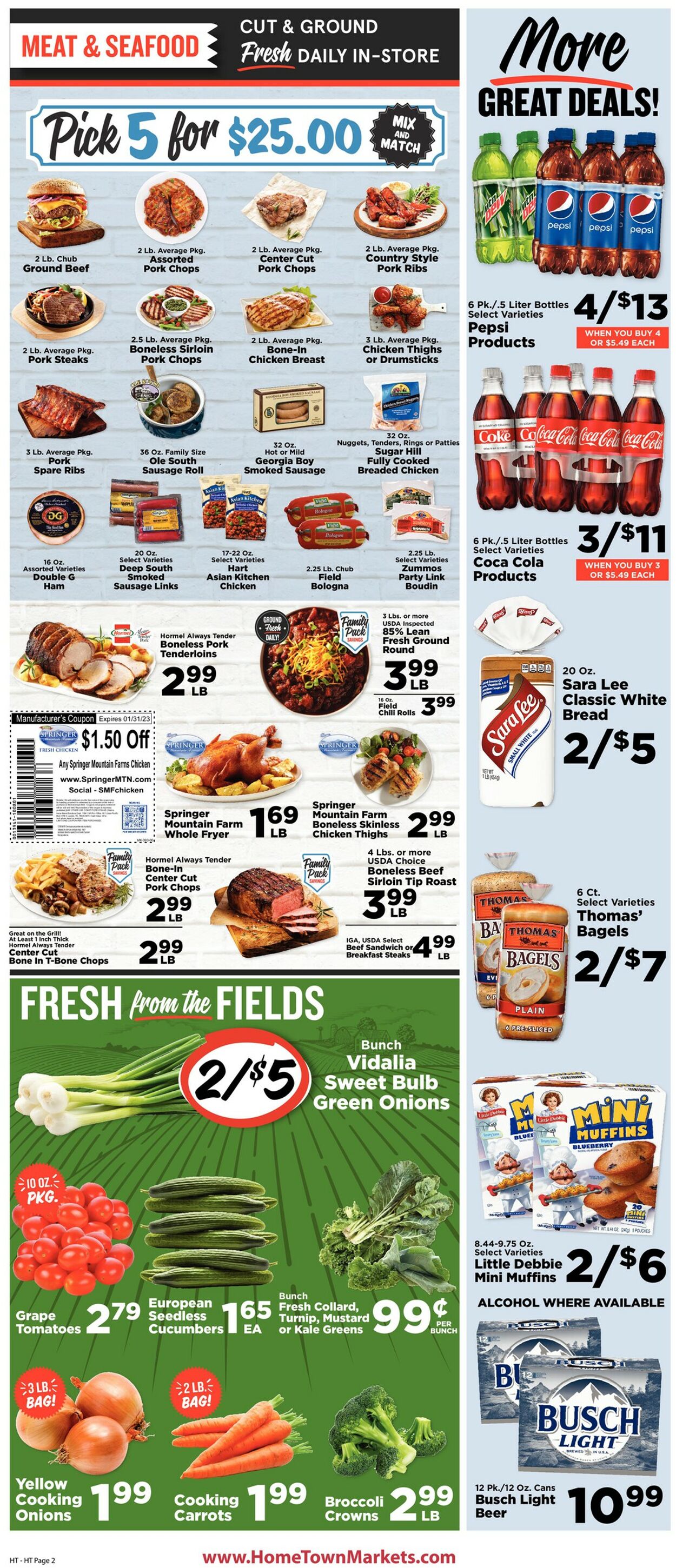 Hometown Market Weekly Ad Circular - valid 01/11-01/17/2023 (Page 2)