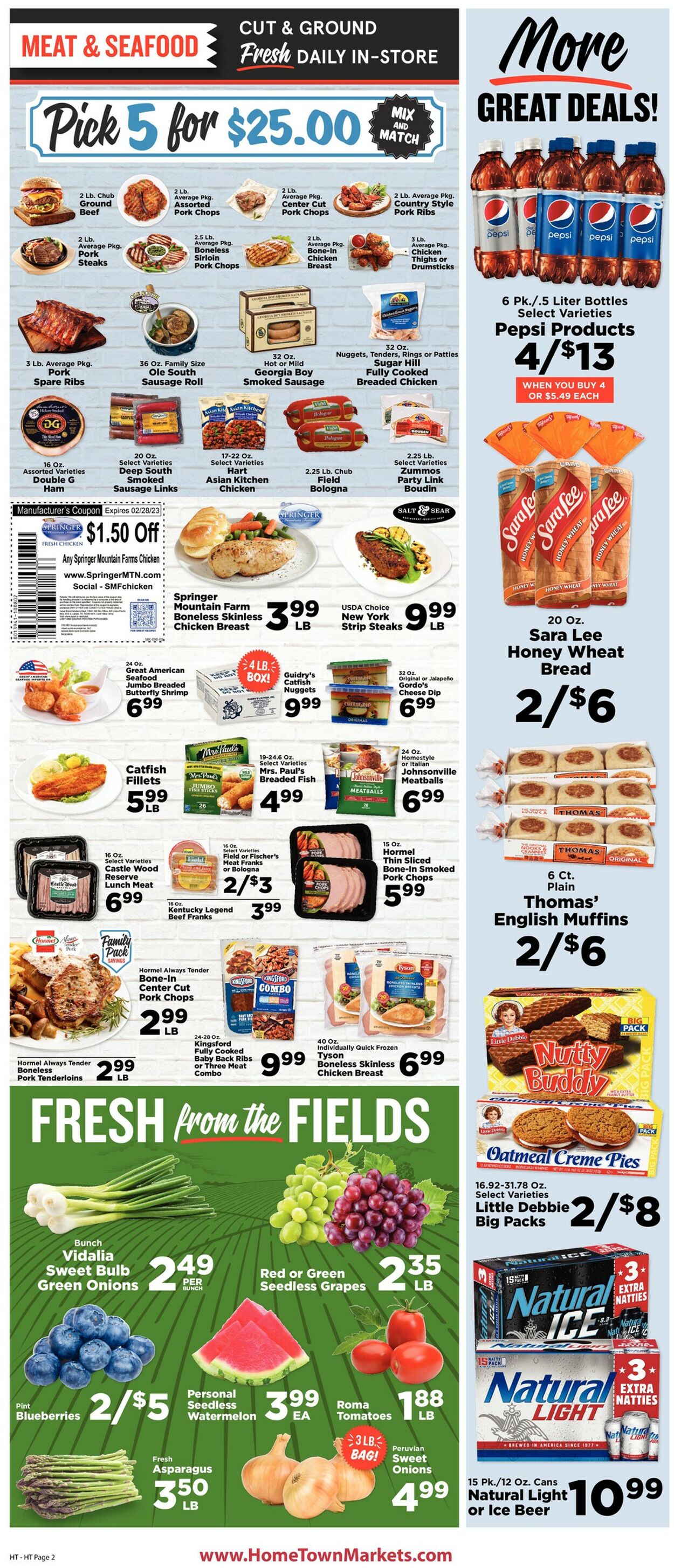 Hometown Market Weekly Ad Circular - valid 02/15-02/21/2023 (Page 2)