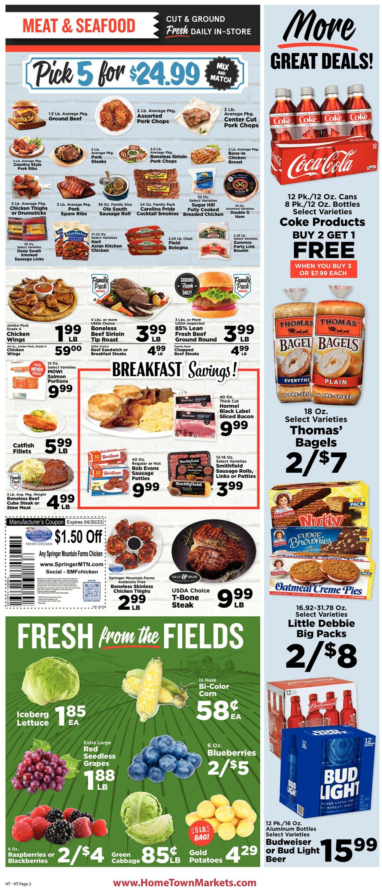 Hometown Market Weekly Ad Circular - valid 04/12-04/18/2023 (Page 2)